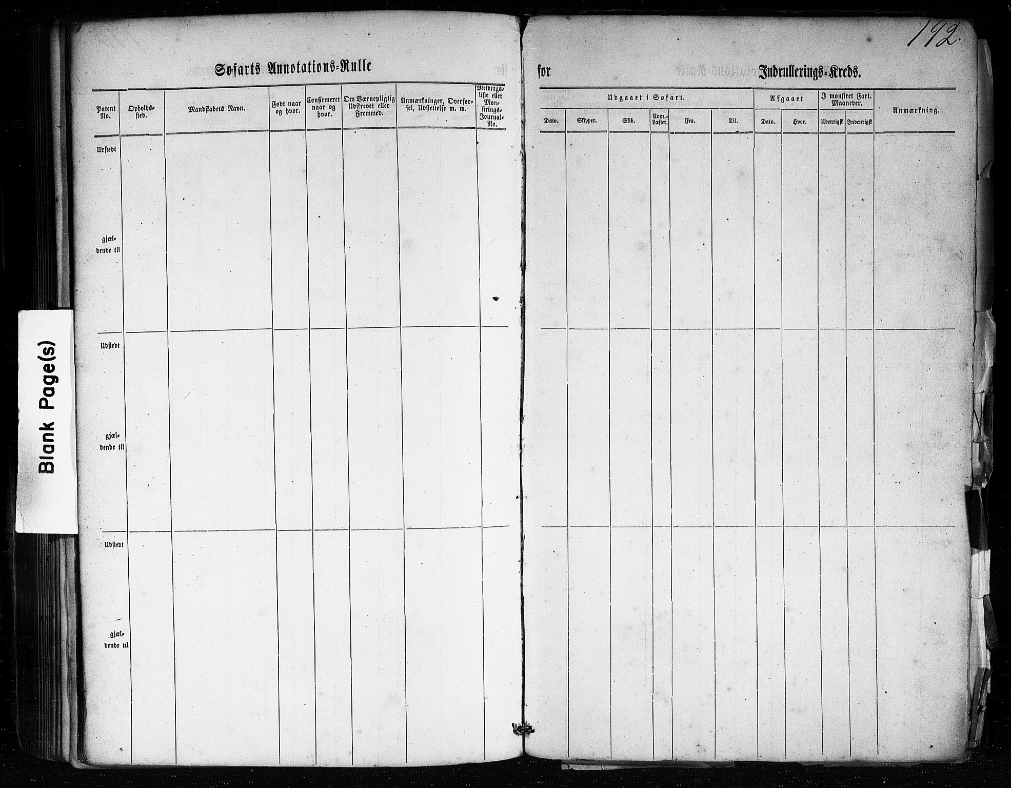 Sandefjord innrulleringskontor, AV/SAKO-A-788/F/Fa/L0001: Annotasjonsrulle, 1860-1868, p. 208