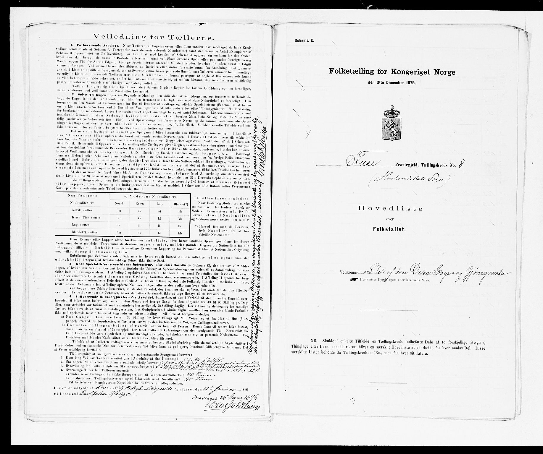 SAB, 1875 census for 1241P Fusa, 1875, p. 14