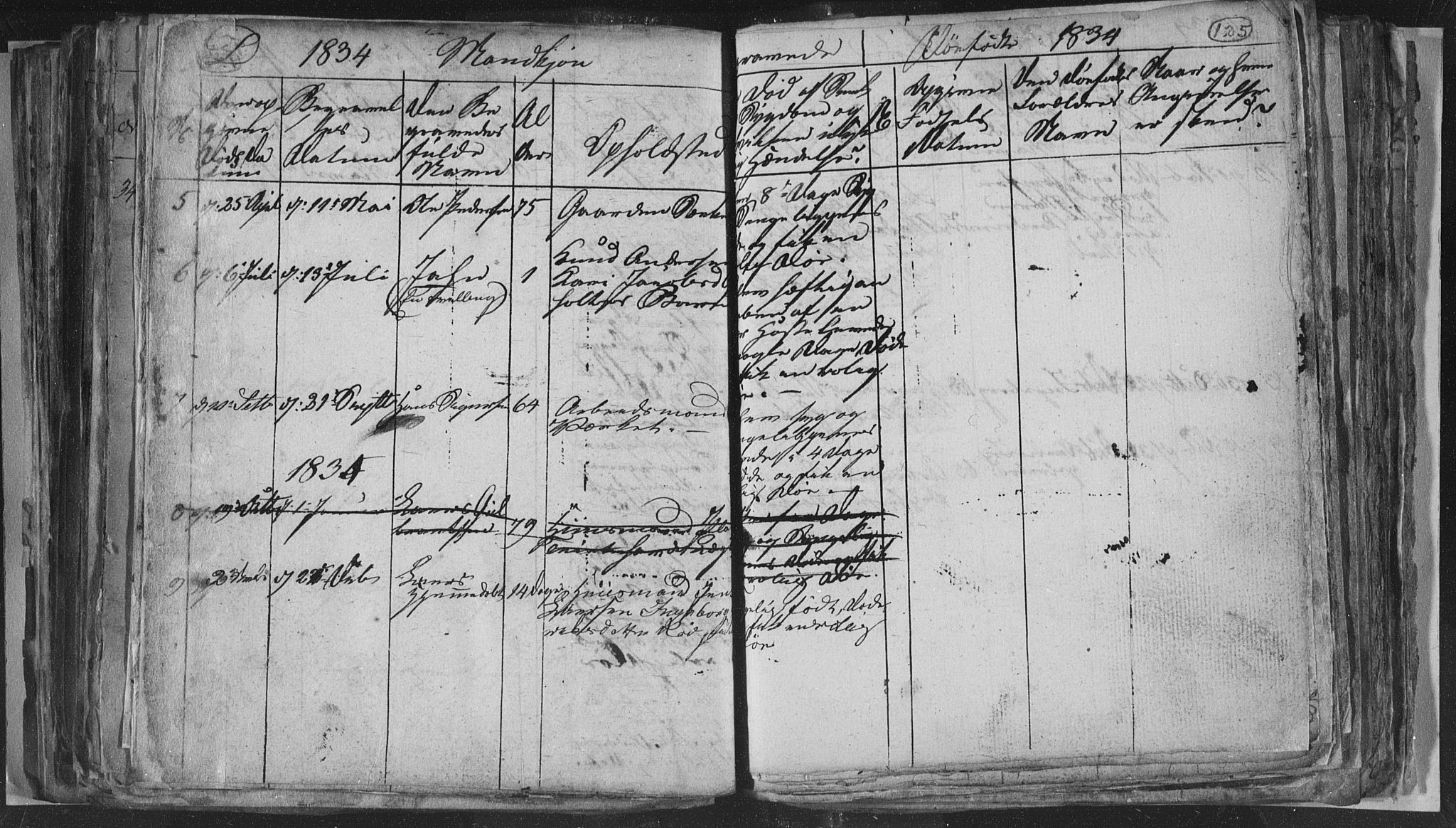 Siljan kirkebøker, AV/SAKO-A-300/G/Ga/L0001: Parish register (copy) no. 1, 1827-1847, p. 125