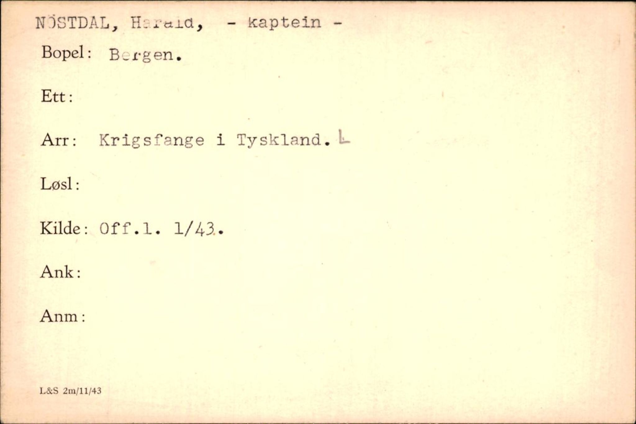 Forsvaret, Forsvarets krigshistoriske avdeling, AV/RA-RAFA-2017/Y/Yf/L0200: II-C-11-2102  -  Norske krigsfanger i Tyskland, 1940-1945, p. 800