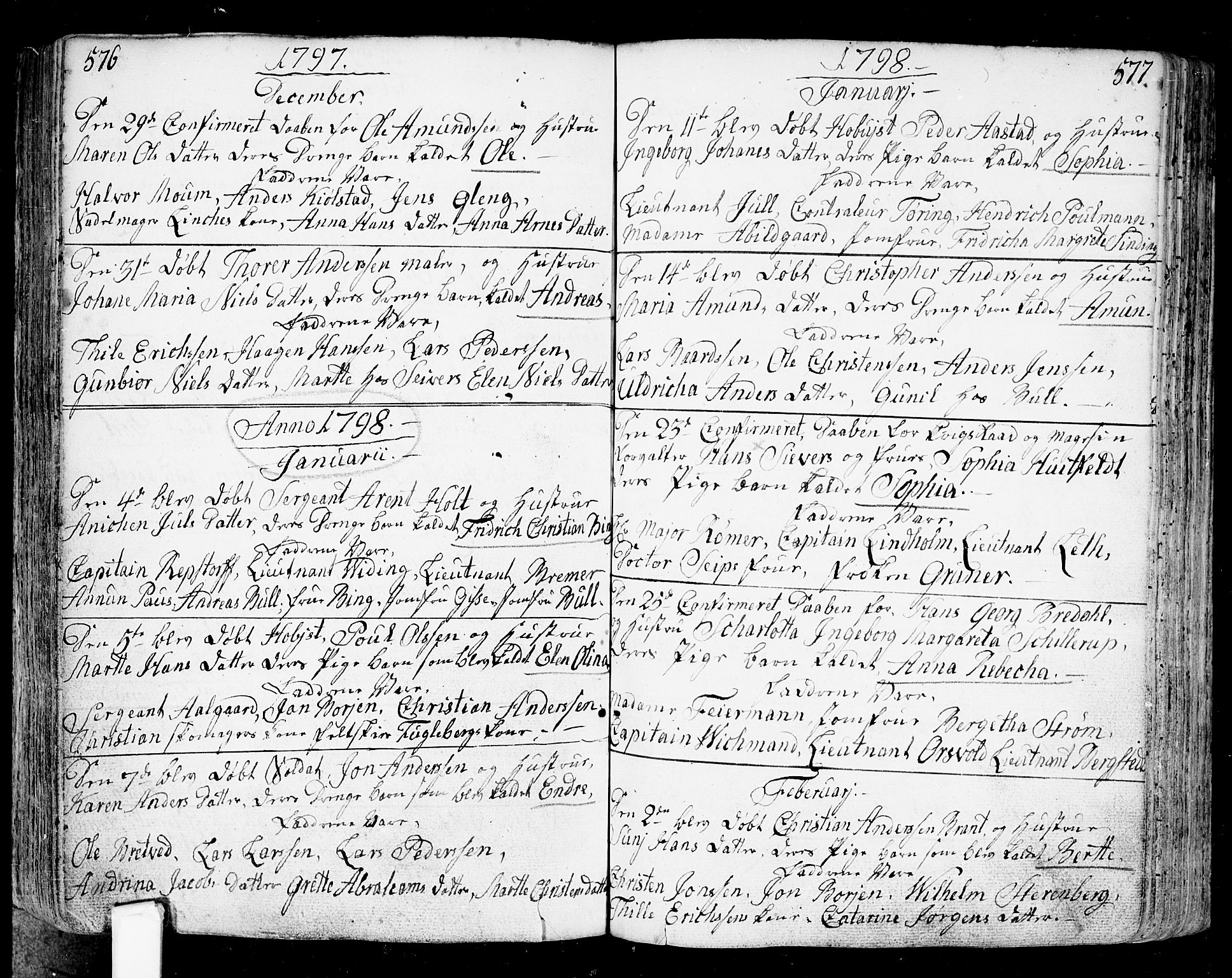 Fredrikstad prestekontor Kirkebøker, AV/SAO-A-11082/F/Fa/L0002: Parish register (official) no. 2, 1750-1804, p. 576-577