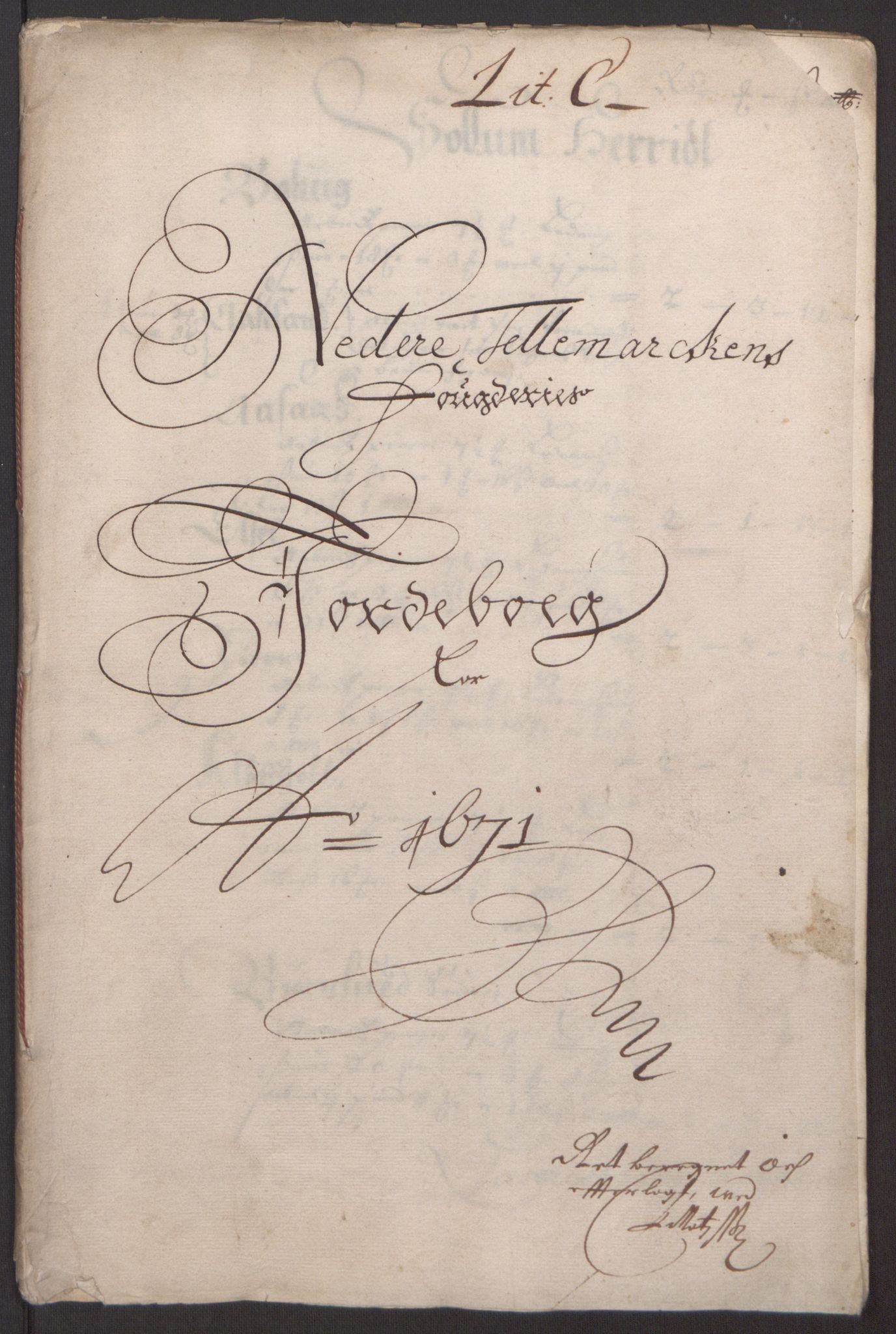 Rentekammeret inntil 1814, Reviderte regnskaper, Fogderegnskap, AV/RA-EA-4092/R35/L2060: Fogderegnskap Øvre og Nedre Telemark, 1671-1672, p. 173