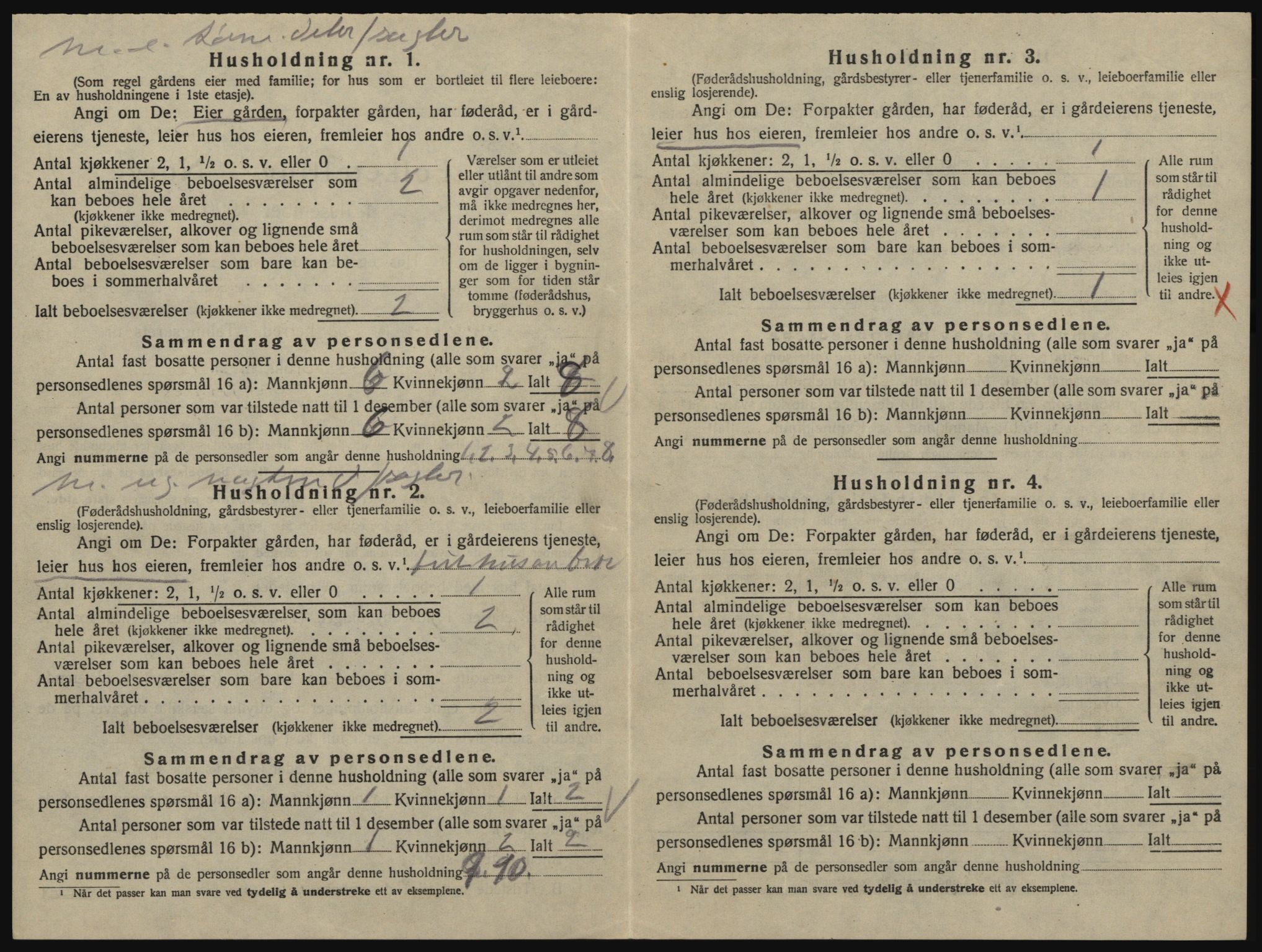 SAO, 1920 census for Glemmen, 1920, p. 2136