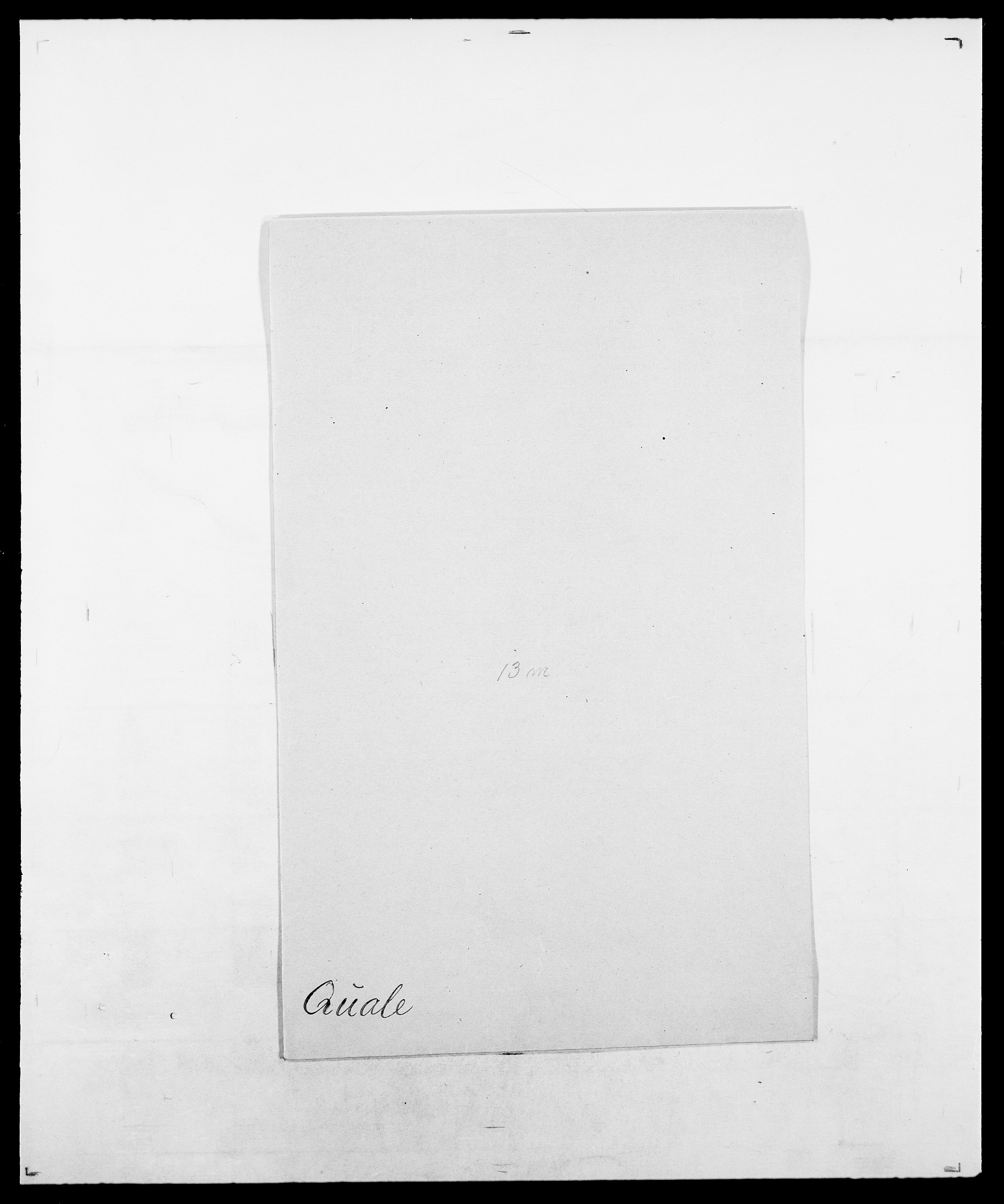 Delgobe, Charles Antoine - samling, AV/SAO-PAO-0038/D/Da/L0031: de Place - Raaum, p. 461