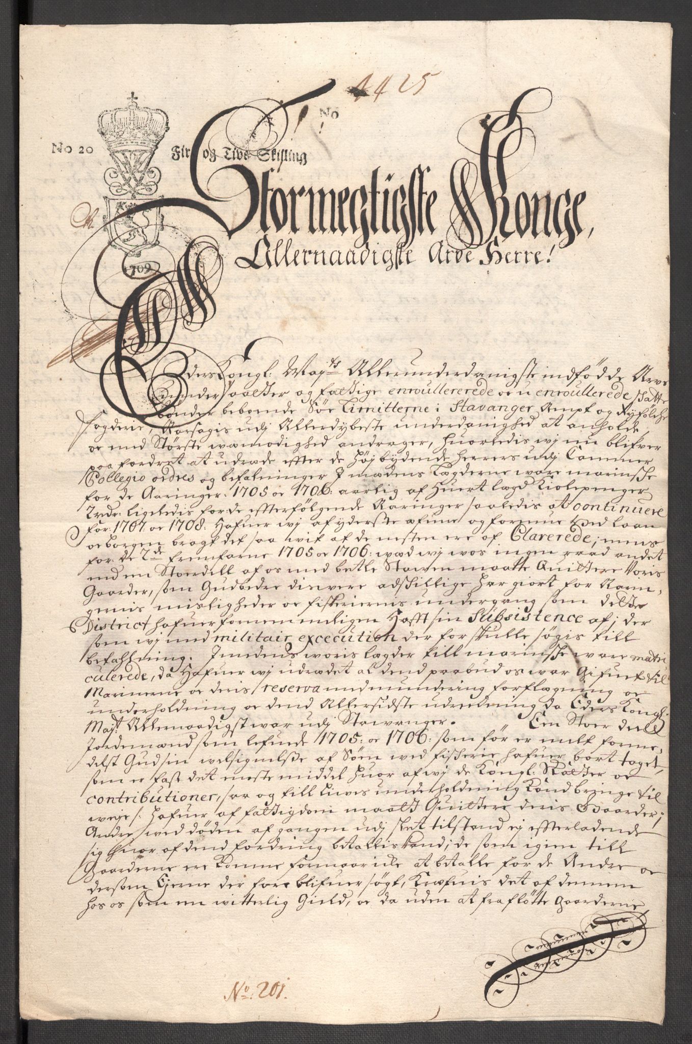 Rentekammeret inntil 1814, Reviderte regnskaper, Fogderegnskap, AV/RA-EA-4092/R47/L2860: Fogderegnskap Ryfylke, 1703-1705, p. 571
