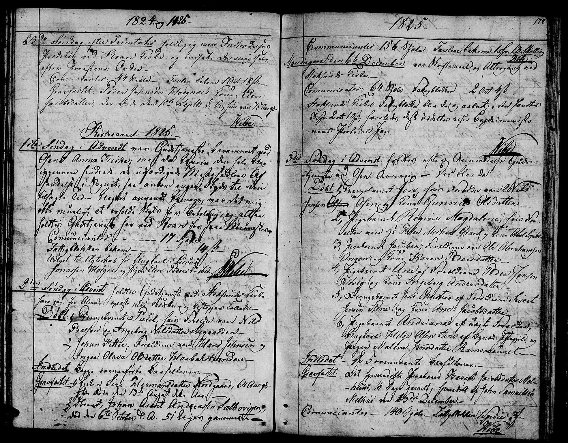 Ministerialprotokoller, klokkerbøker og fødselsregistre - Sør-Trøndelag, SAT/A-1456/657/L0701: Parish register (official) no. 657A02, 1802-1831, p. 174