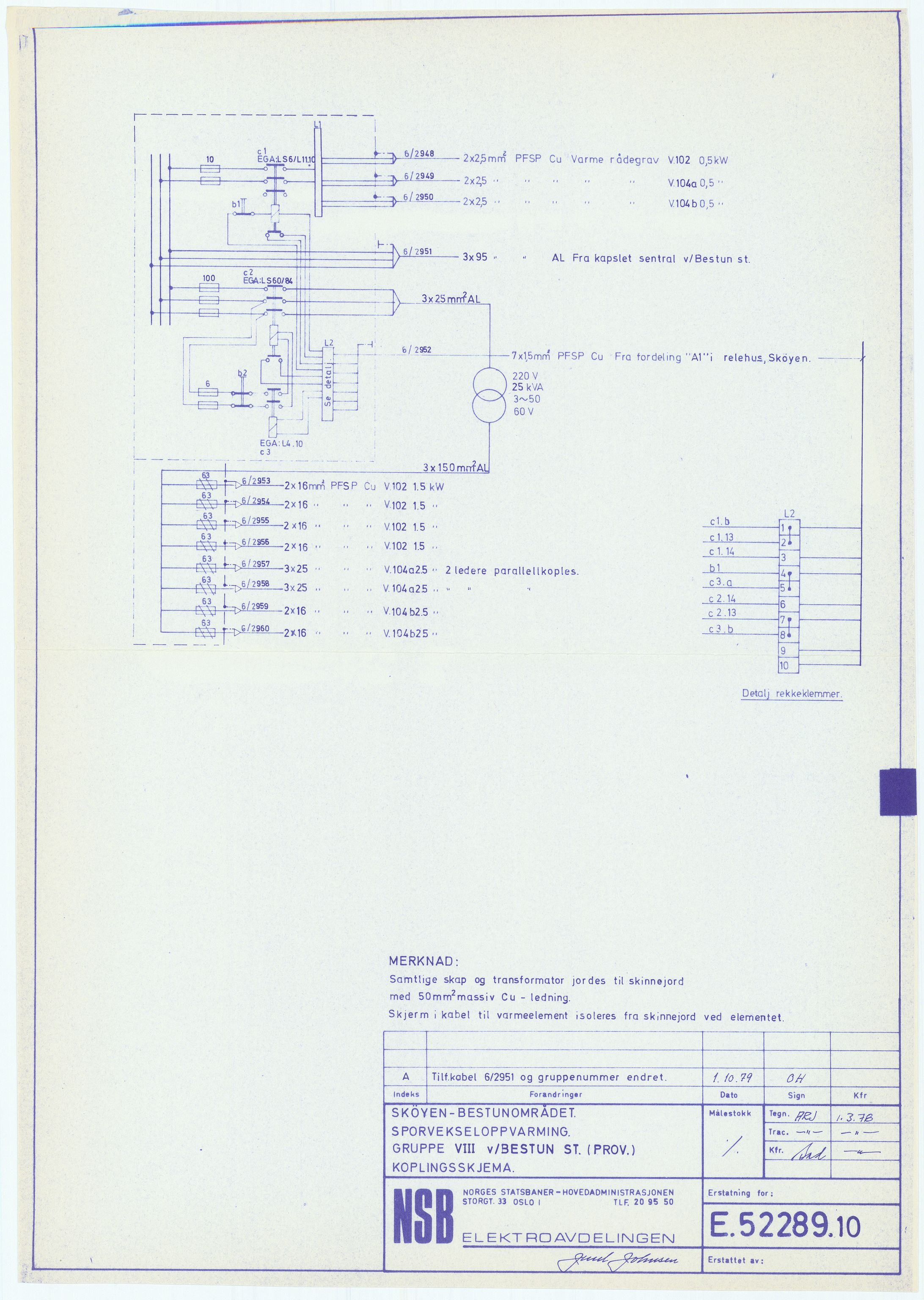 Norges statsbaner, Hovedadministrasjonen, Plankontoret for Oslo S, AV/RA-S-5410/D/L0168: Driftsbanegården. Øvrige driftsbanegårder, 1917-1978, p. 22