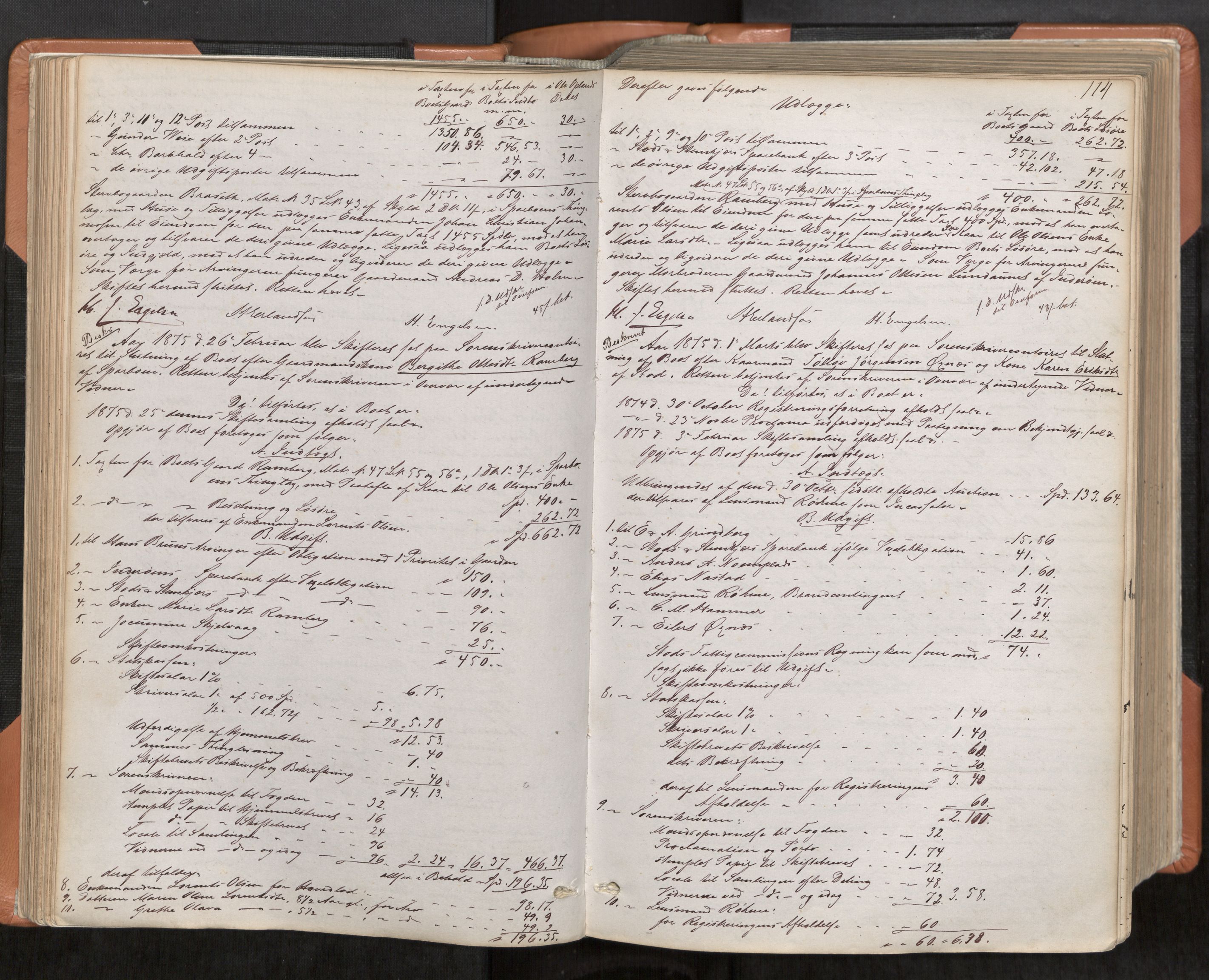 Inderøy sorenskriveri, AV/SAT-A-4147/1/3/3A/L0028: Skifteslutningsprotokoll 3, 1871-1888, p. 114