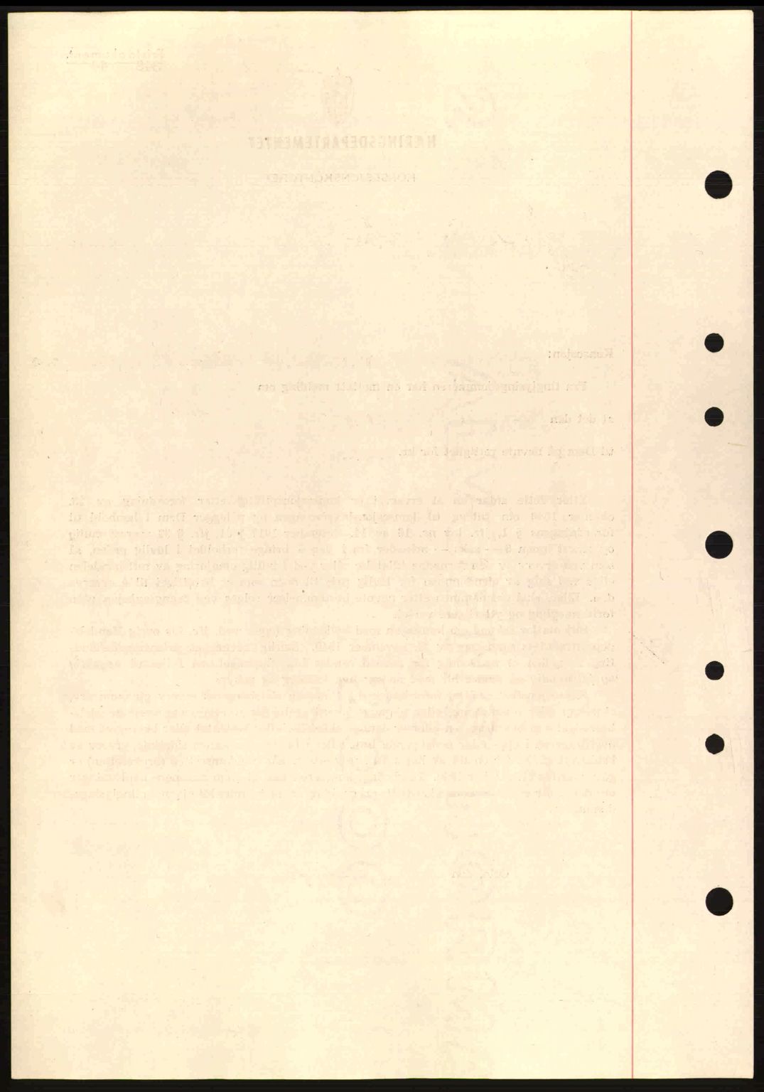 Nordre Sunnmøre sorenskriveri, SAT/A-0006/1/2/2C/2Ca: Mortgage book no. B6-14 a, 1942-1945, Diary no: : 348/1944