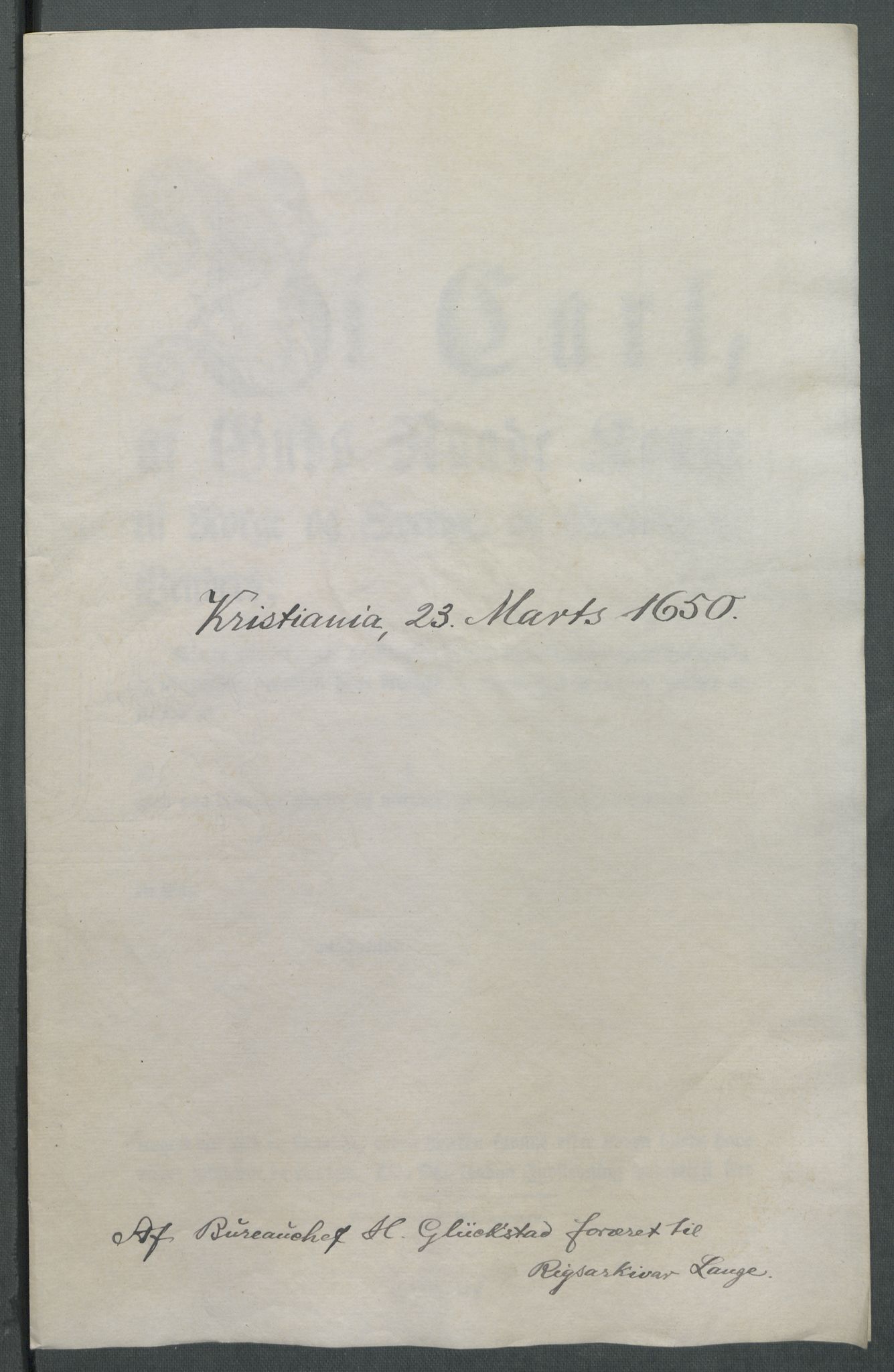 Riksarkivets diplomsamling, AV/RA-EA-5965/F02/L0163: Dokumenter, 1650, p. 10