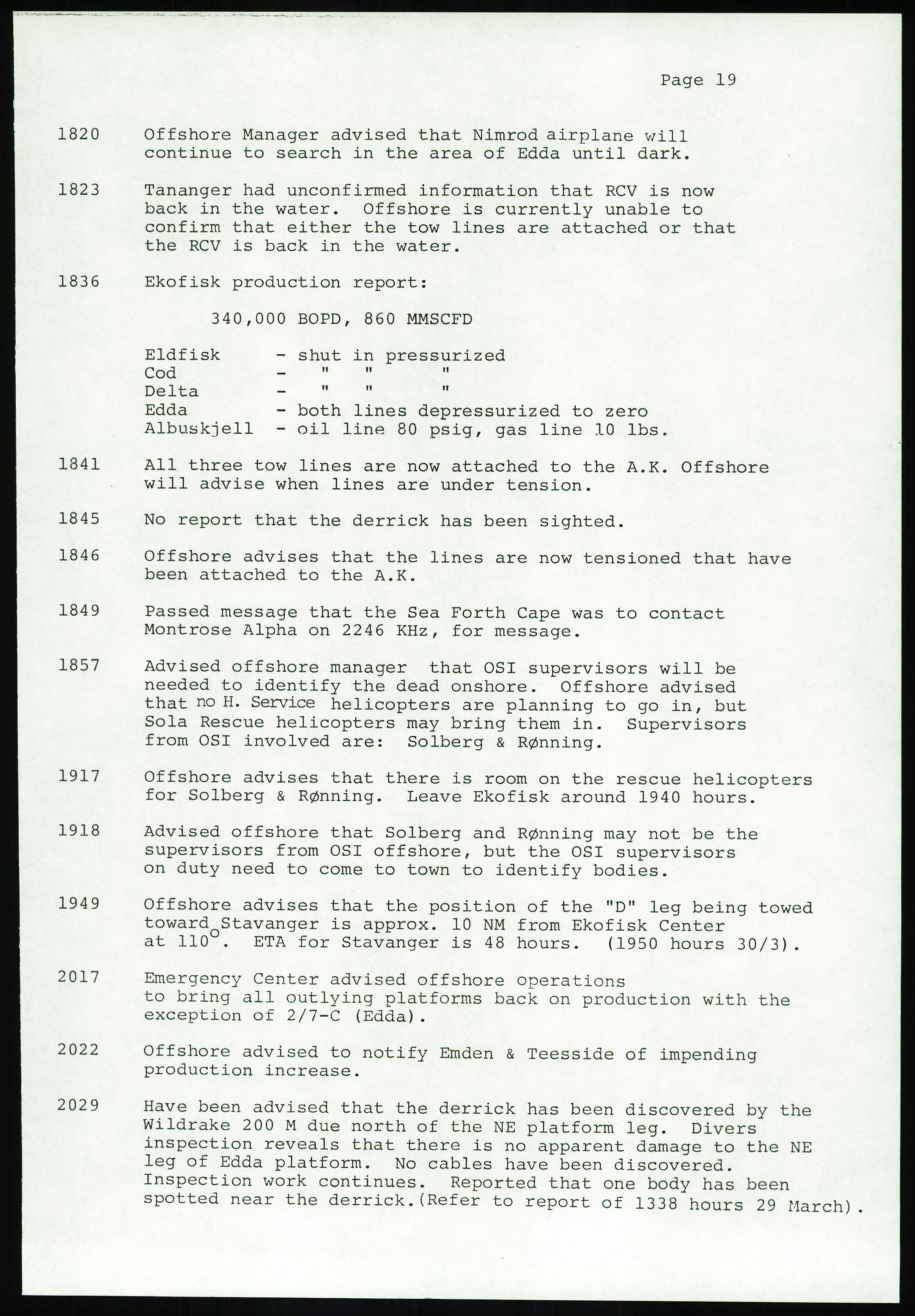 Justisdepartementet, Granskningskommisjonen ved Alexander Kielland-ulykken 27.3.1980, AV/RA-S-1165/D/L0017: P Hjelpefartøy (Doku.liste + P1-P6 av 6)/Q Hovedredningssentralen (Q0-Q27 av 27), 1980-1981, p. 83