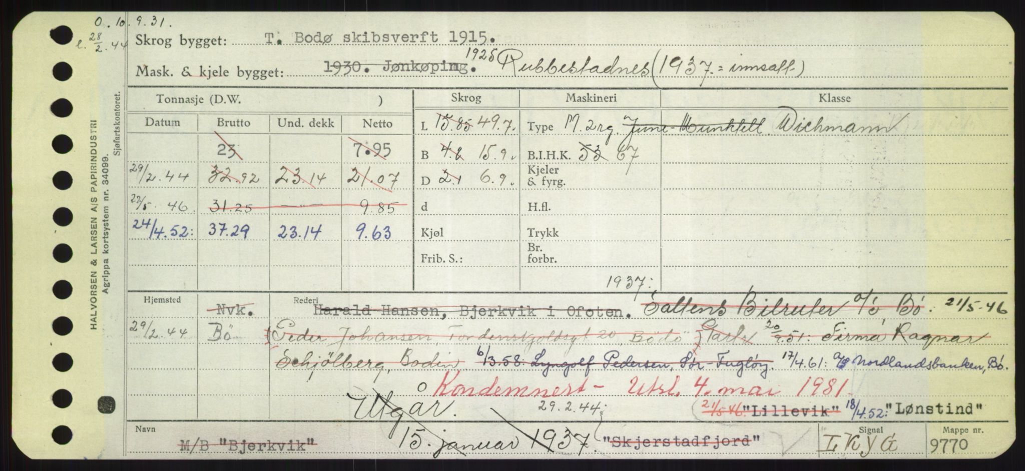 Sjøfartsdirektoratet med forløpere, Skipsmålingen, AV/RA-S-1627/H/Hd/L0023: Fartøy, Lia-Løv, p. 551