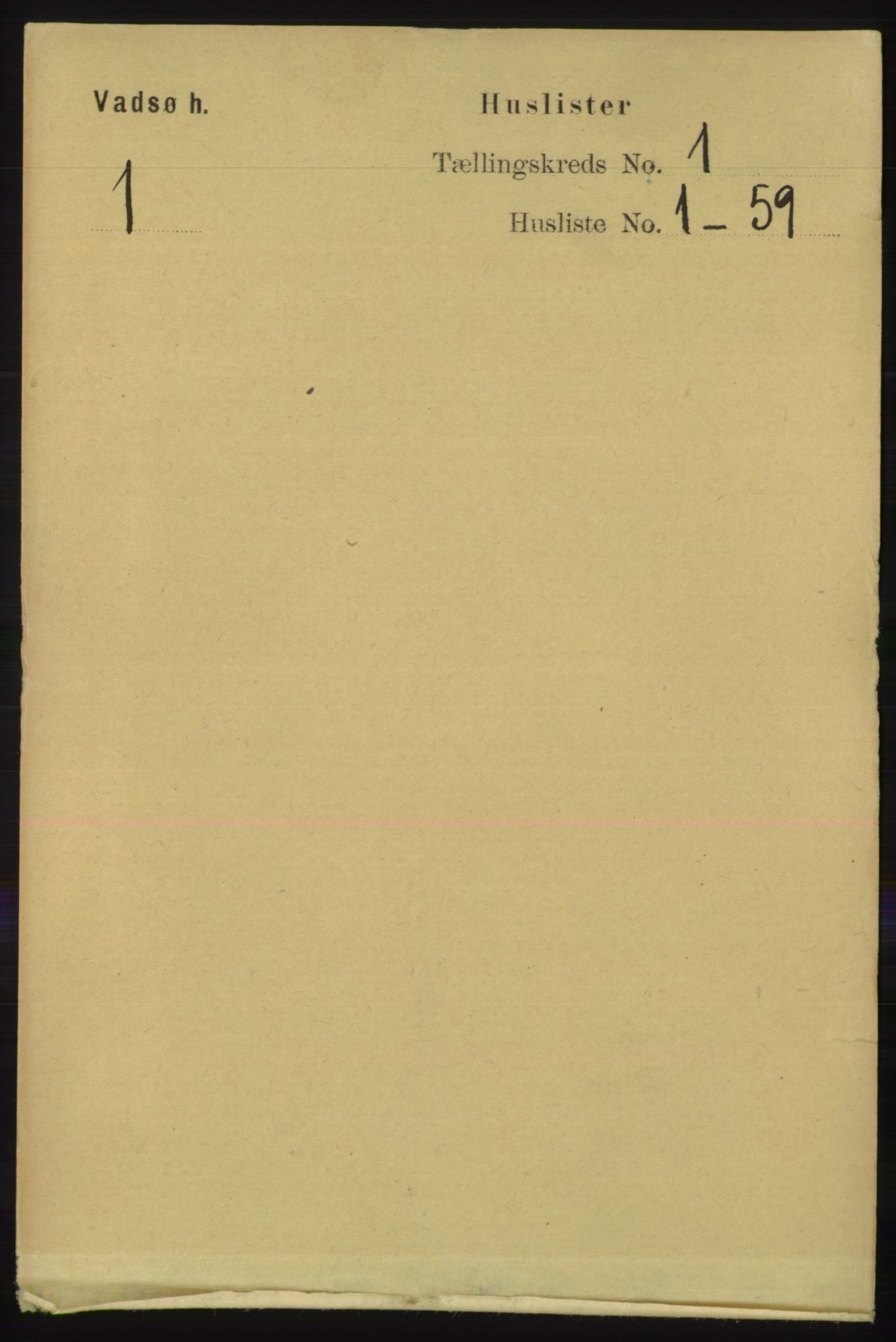 RA, 1891 census for 2029 Vadsø, 1891, p. 13