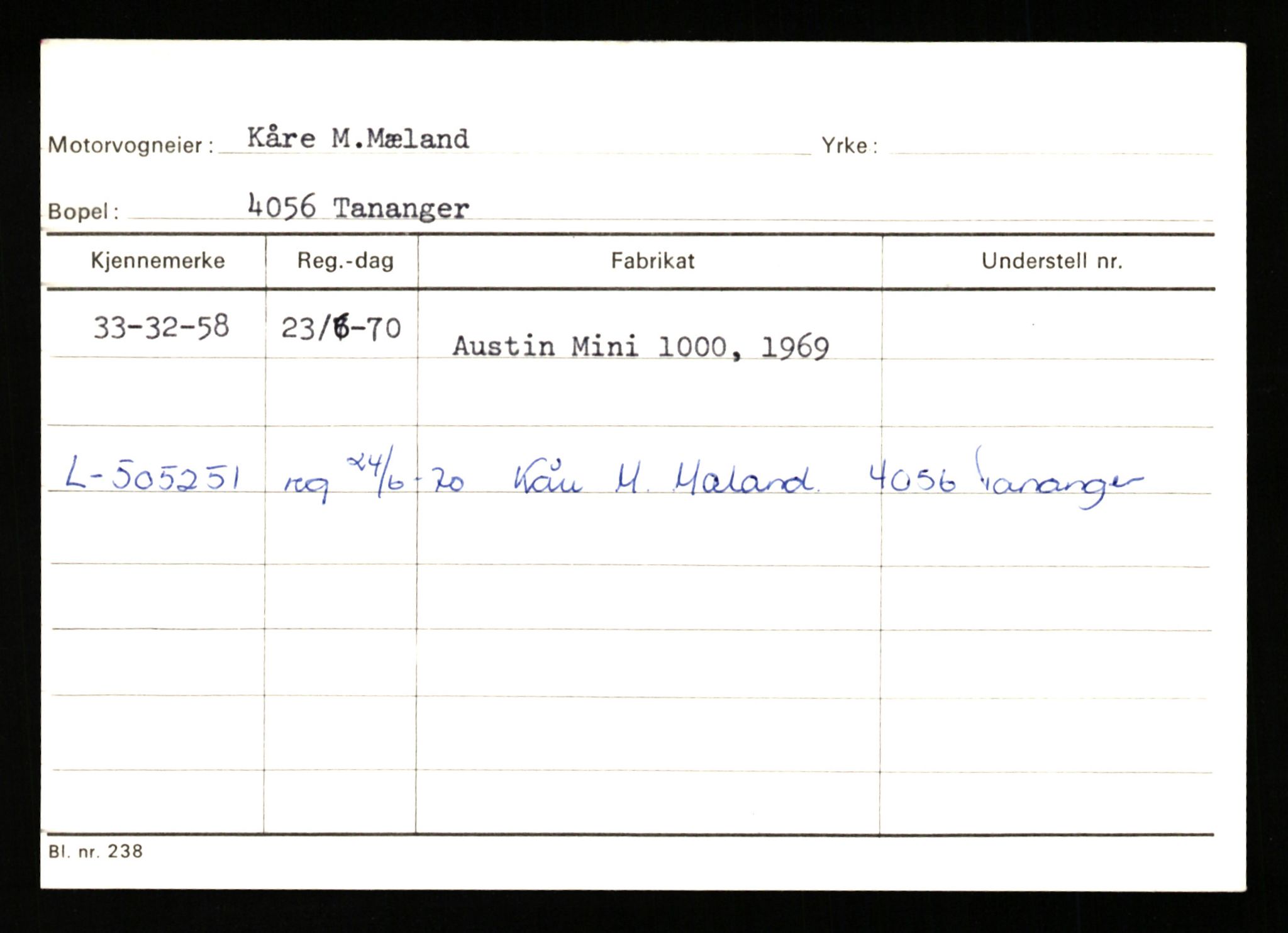 Stavanger trafikkstasjon, AV/SAST-A-101942/0/G/L0011: Registreringsnummer: 240000 - 363477, 1930-1971, p. 2533