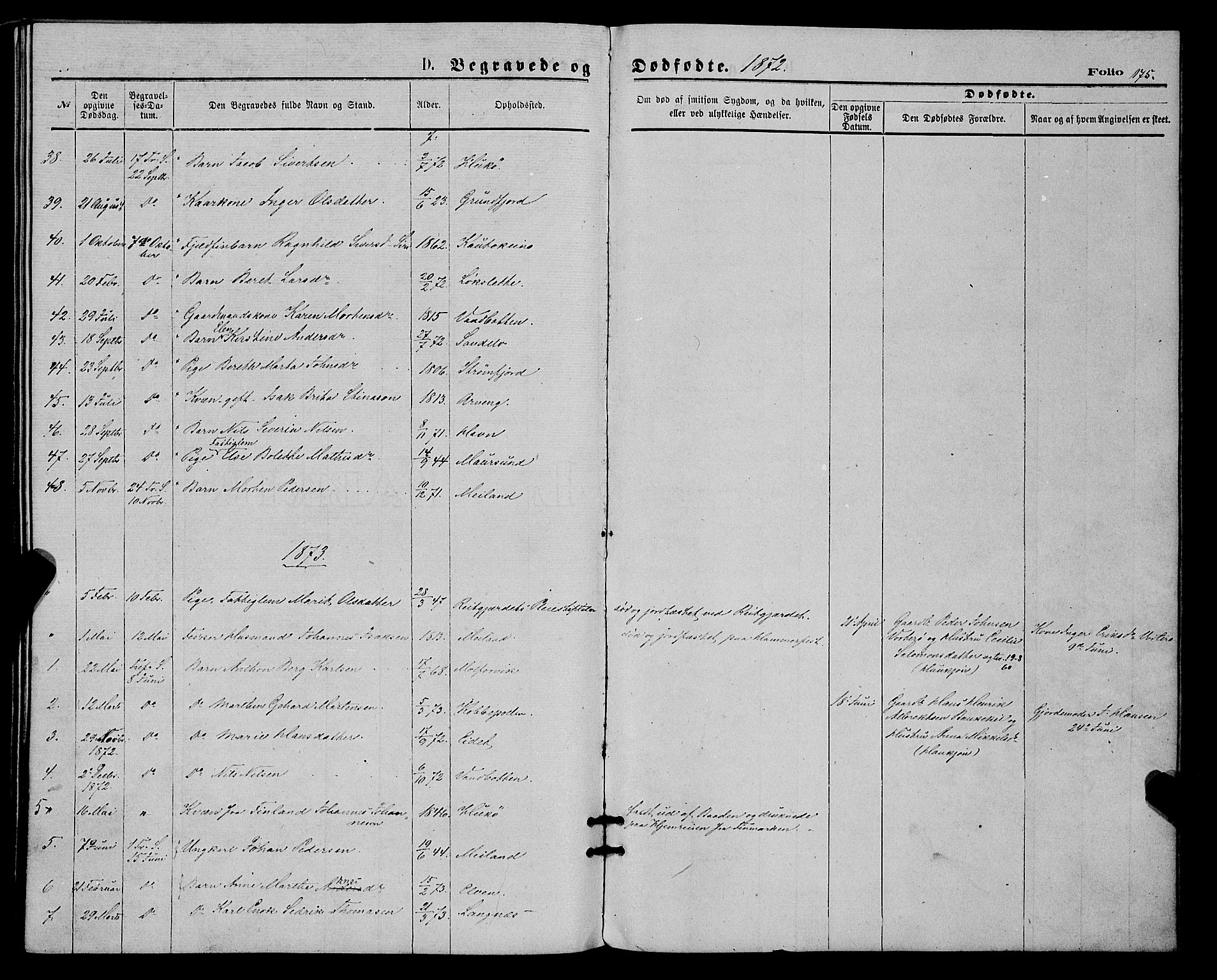 Skjervøy sokneprestkontor, SATØ/S-1300/H/Ha/Haa/L0008kirke: Parish register (official) no. 8, 1871-1877, p. 175