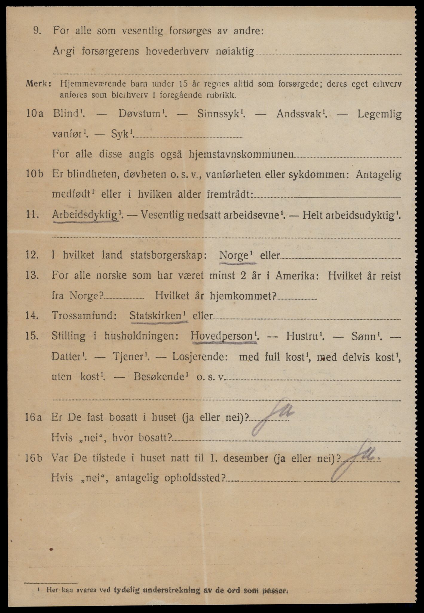 SAT, 1920 census for Ørskog, 1920, p. 4431