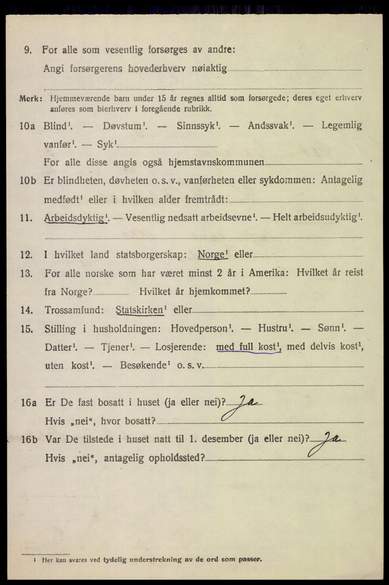 SAH, 1920 census for Østre Gausdal, 1920, p. 1915
