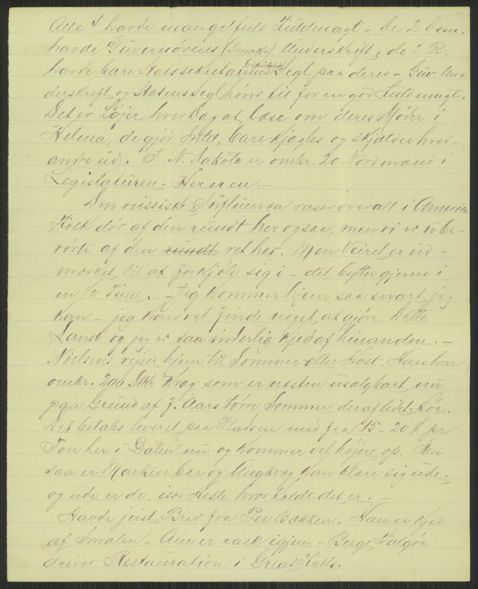 Samlinger til kildeutgivelse, Amerikabrevene, AV/RA-EA-4057/F/L0030: Innlån fra Rogaland: Vatnaland - Øverland, 1838-1914, p. 775