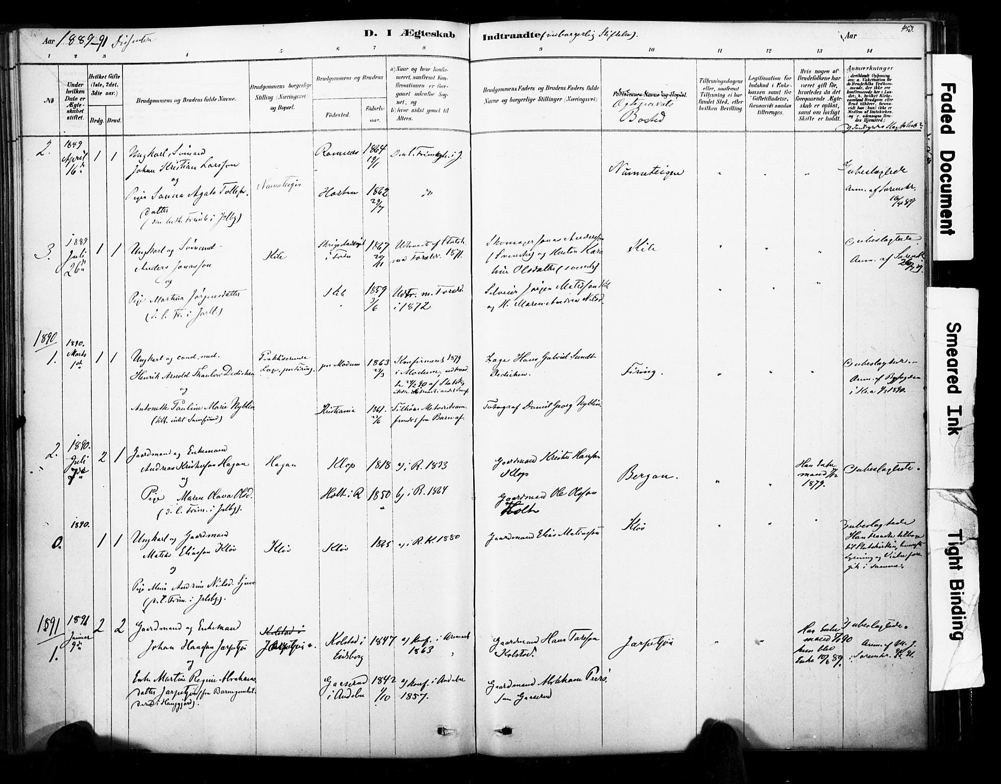 Ramnes kirkebøker, AV/SAKO-A-314/F/Fa/L0007: Parish register (official) no. I 7, 1878-1895, p. 452-453