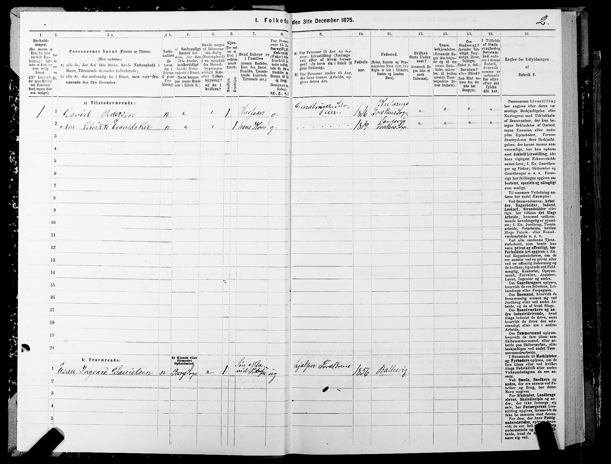 SATØ, 1875 census for 1929P Berg, 1875, p. 2002