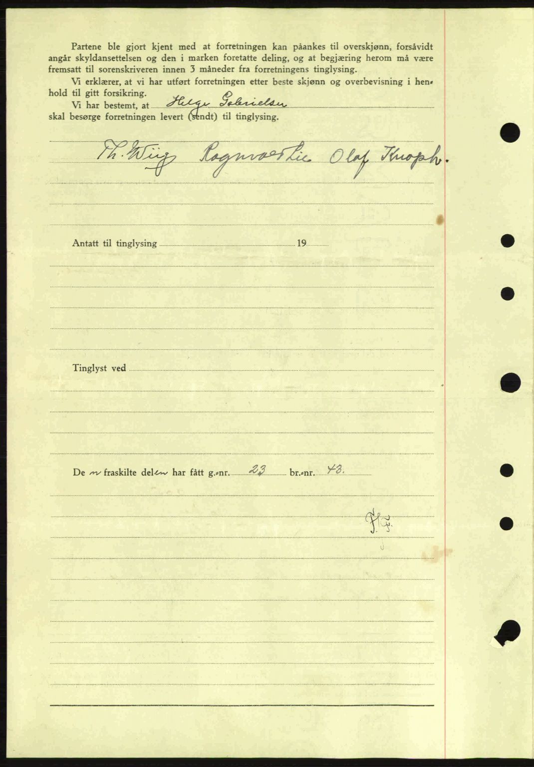 Idd og Marker sorenskriveri, AV/SAO-A-10283/G/Gb/Gbb/L0007: Mortgage book no. A7, 1944-1945, Diary no: : 1241/1944