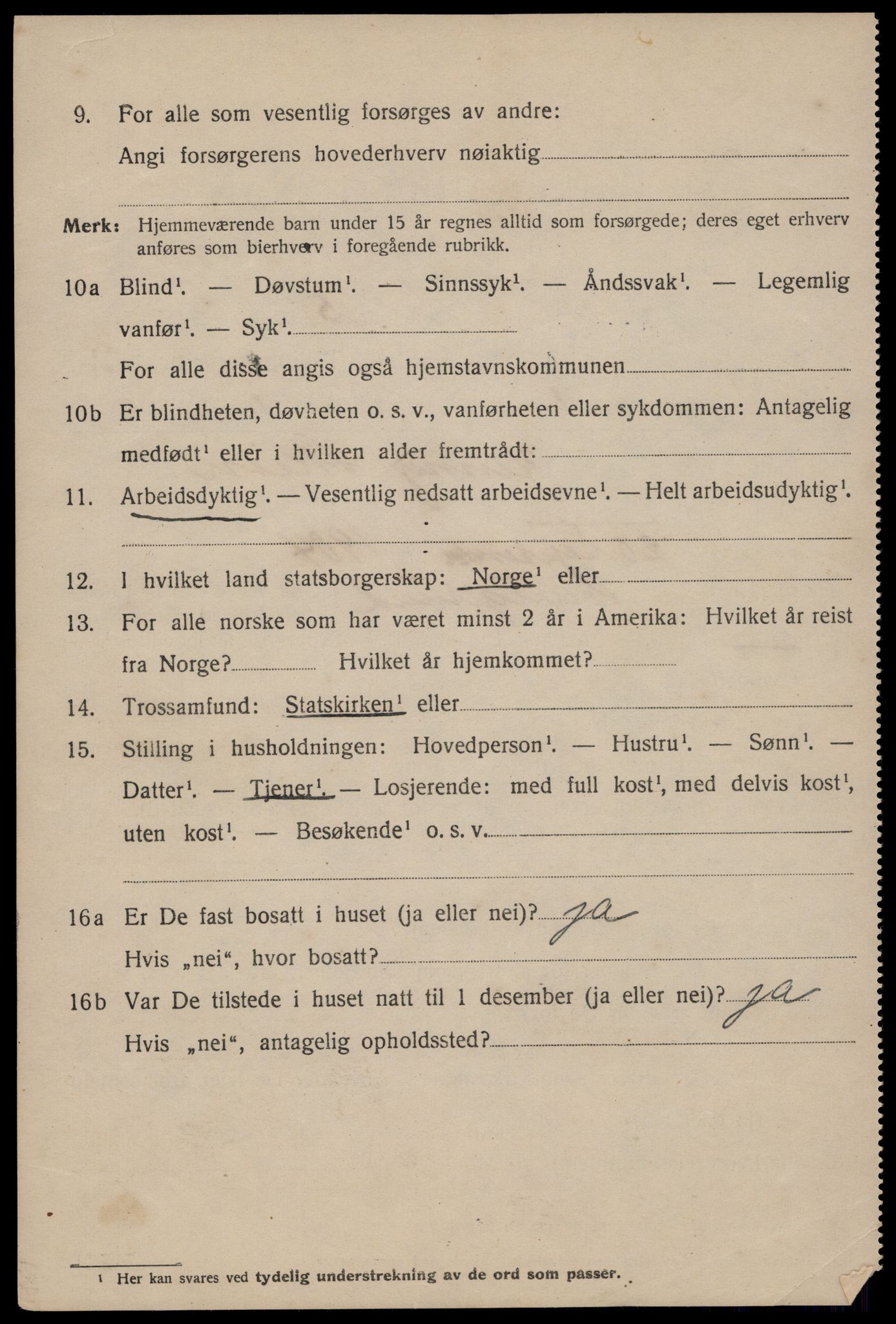 SAST, 1920 census for Haugesund, 1920, p. 14356