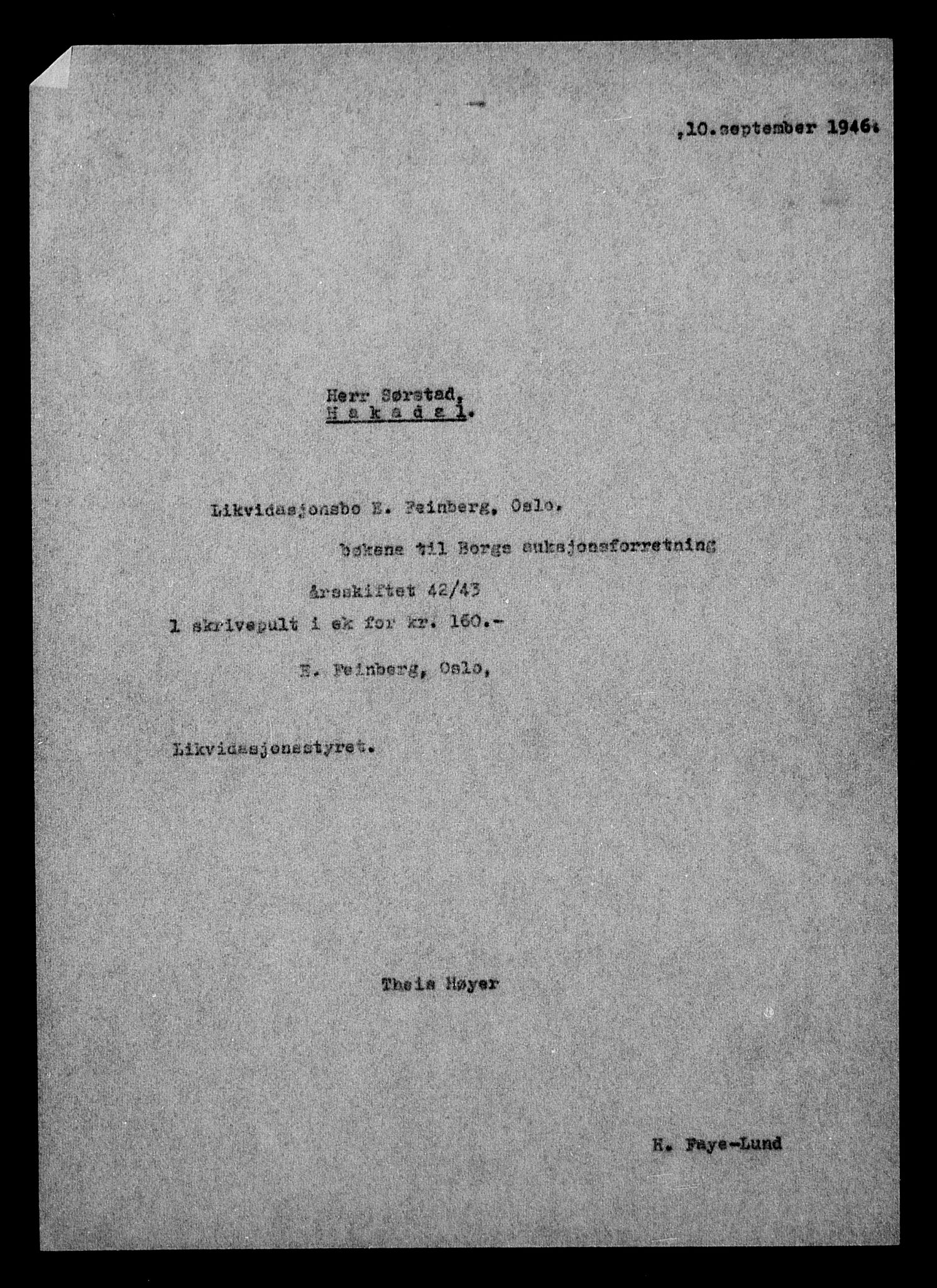 Justisdepartementet, Tilbakeføringskontoret for inndratte formuer, AV/RA-S-1564/H/Hc/Hcc/L0934: --, 1945-1947, p. 190