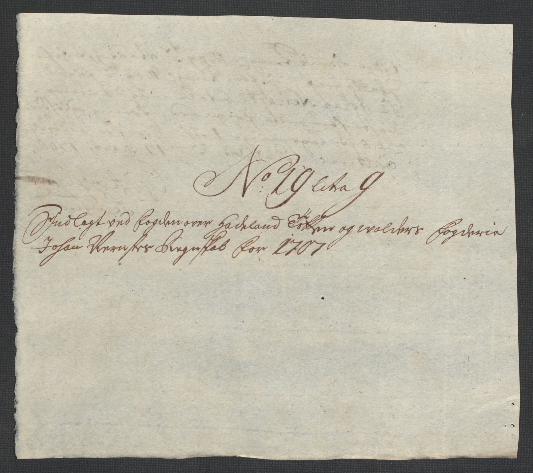 Rentekammeret inntil 1814, Reviderte regnskaper, Fogderegnskap, AV/RA-EA-4092/R18/L1305: Fogderegnskap Hadeland, Toten og Valdres, 1707-1708, p. 308