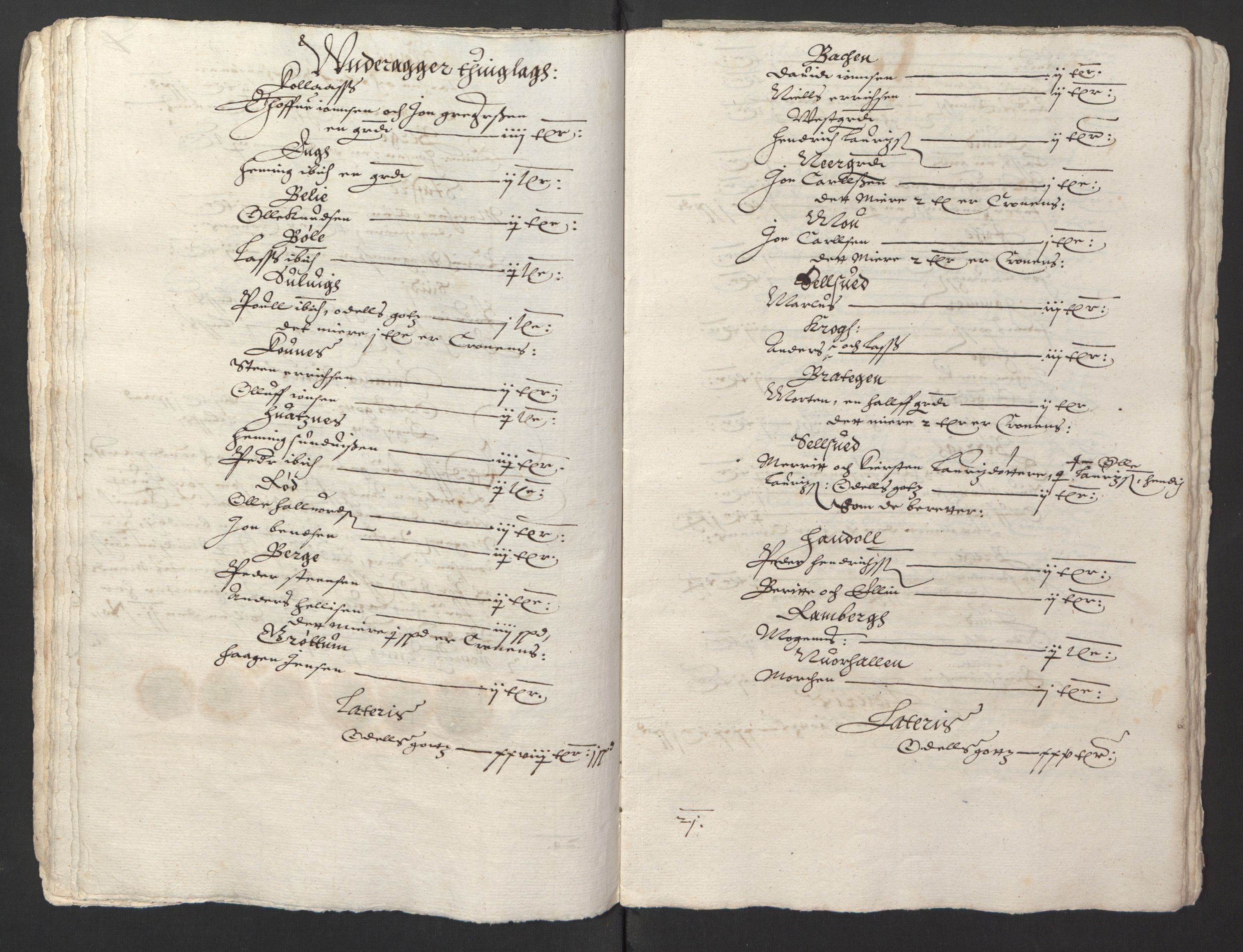 Stattholderembetet 1572-1771, AV/RA-EA-2870/Ek/L0013/0001: Jordebøker til utlikning av rosstjeneste 1624-1626: / Odelsjordebøker for Trondheim len, 1624-1625, p. 116