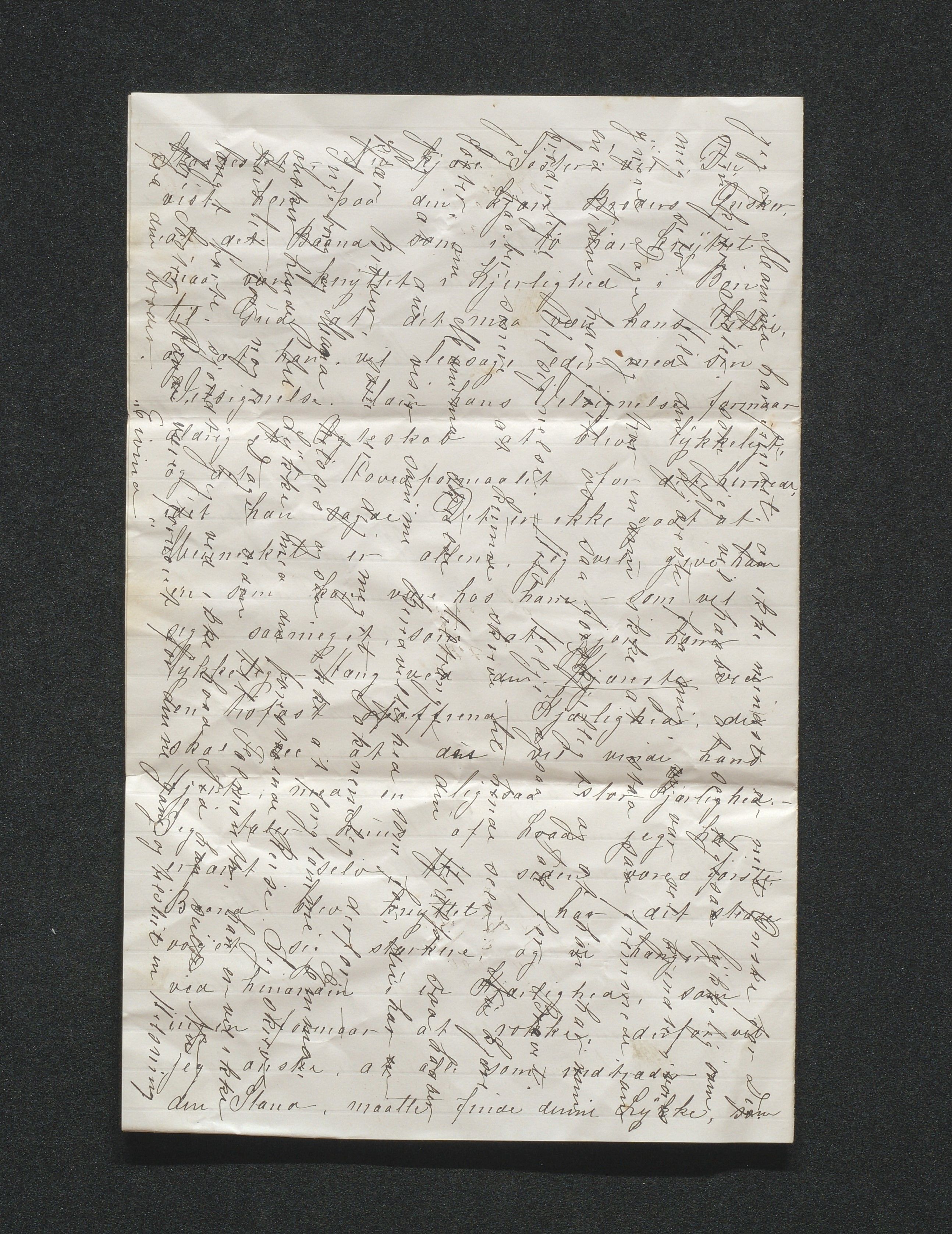 Randi Olsen Skjulestads brevsamling, AAKS/PA-2585/K/K01/L0001: Brev, 1873-1887