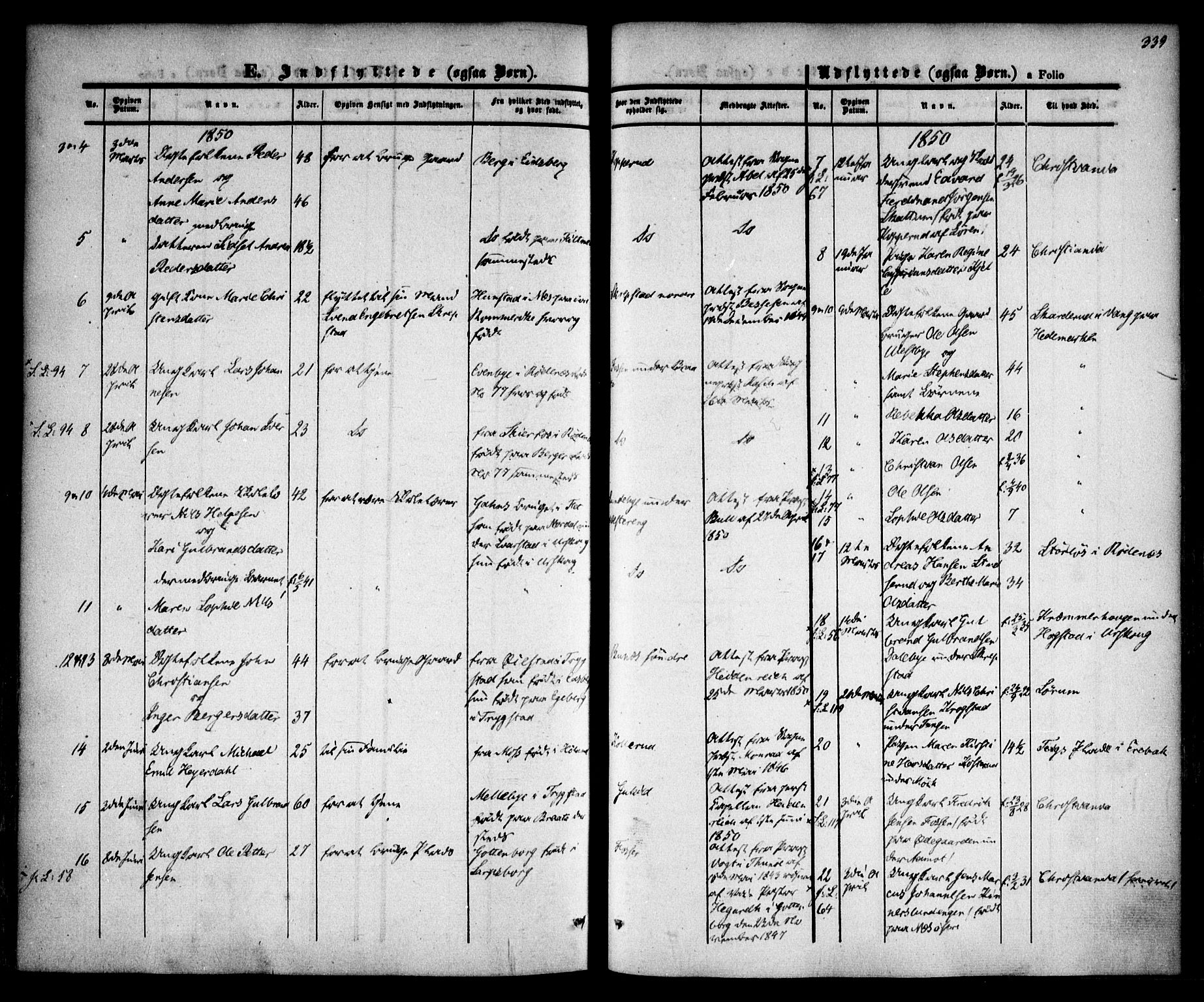 Høland prestekontor Kirkebøker, AV/SAO-A-10346a/F/Fa/L0009: Parish register (official) no. I 9, 1846-1853, p. 339