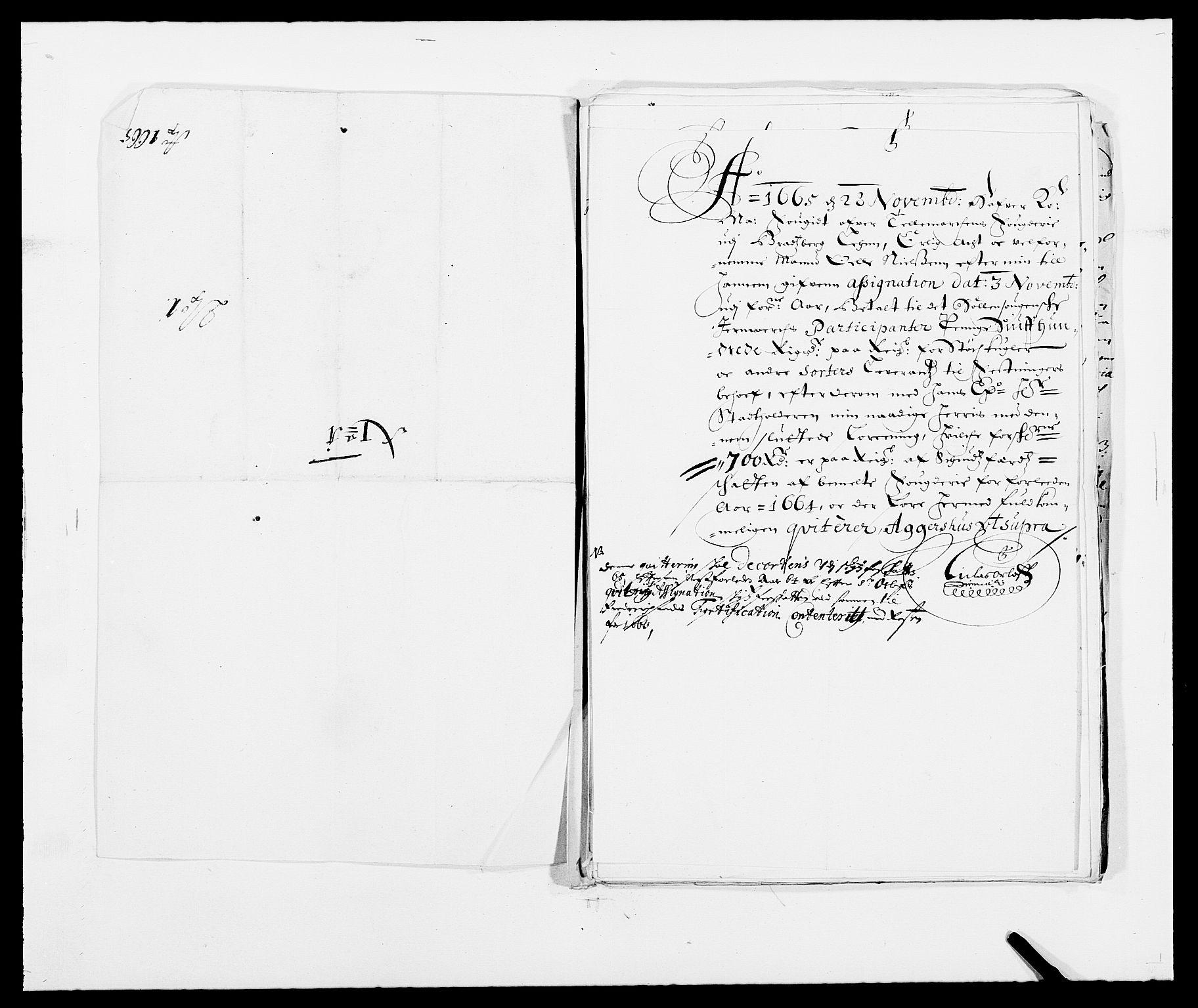 Rentekammeret inntil 1814, Reviderte regnskaper, Fogderegnskap, RA/EA-4092/R35/L2056: Fogderegnskap Øvre og Nedre Telemark, 1665, p. 355
