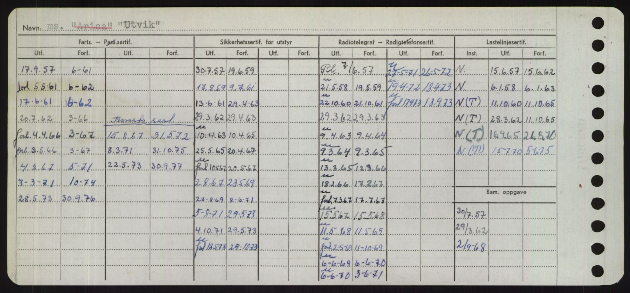 Sjøfartsdirektoratet med forløpere, Skipsmålingen, AV/RA-S-1627/H/Hd/L0040: Fartøy, U-Ve, p. 180