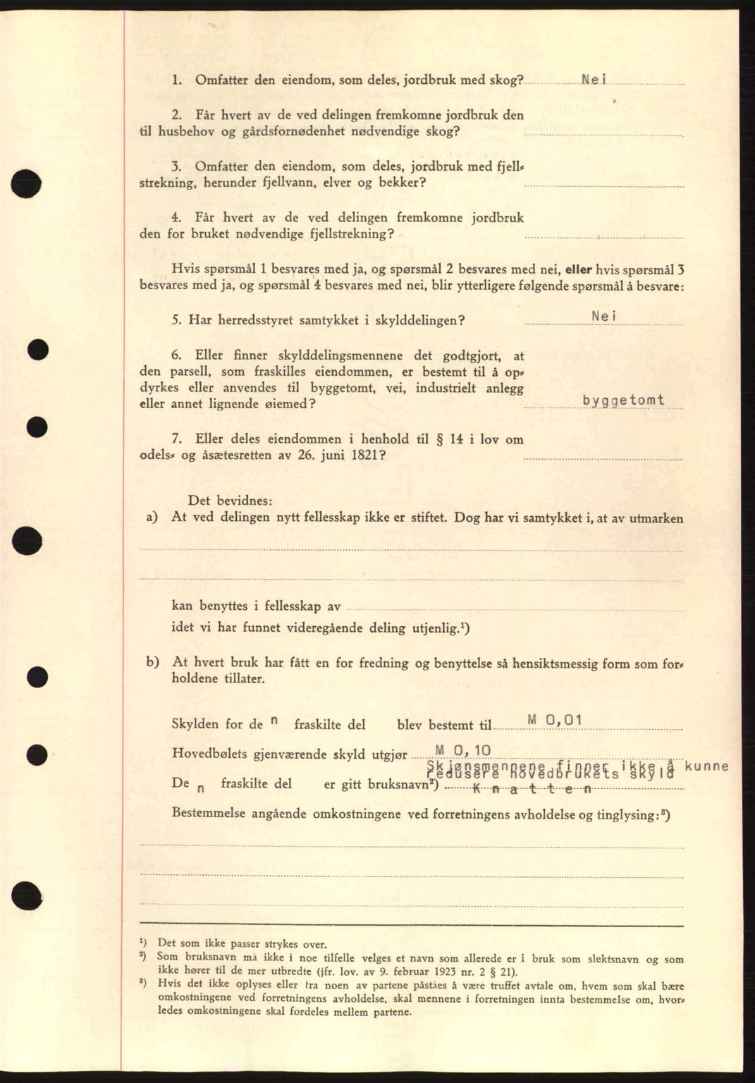 Nordre Sunnmøre sorenskriveri, AV/SAT-A-0006/1/2/2C/2Ca: Mortgage book no. A8, 1939-1940, Diary no: : 621/1940