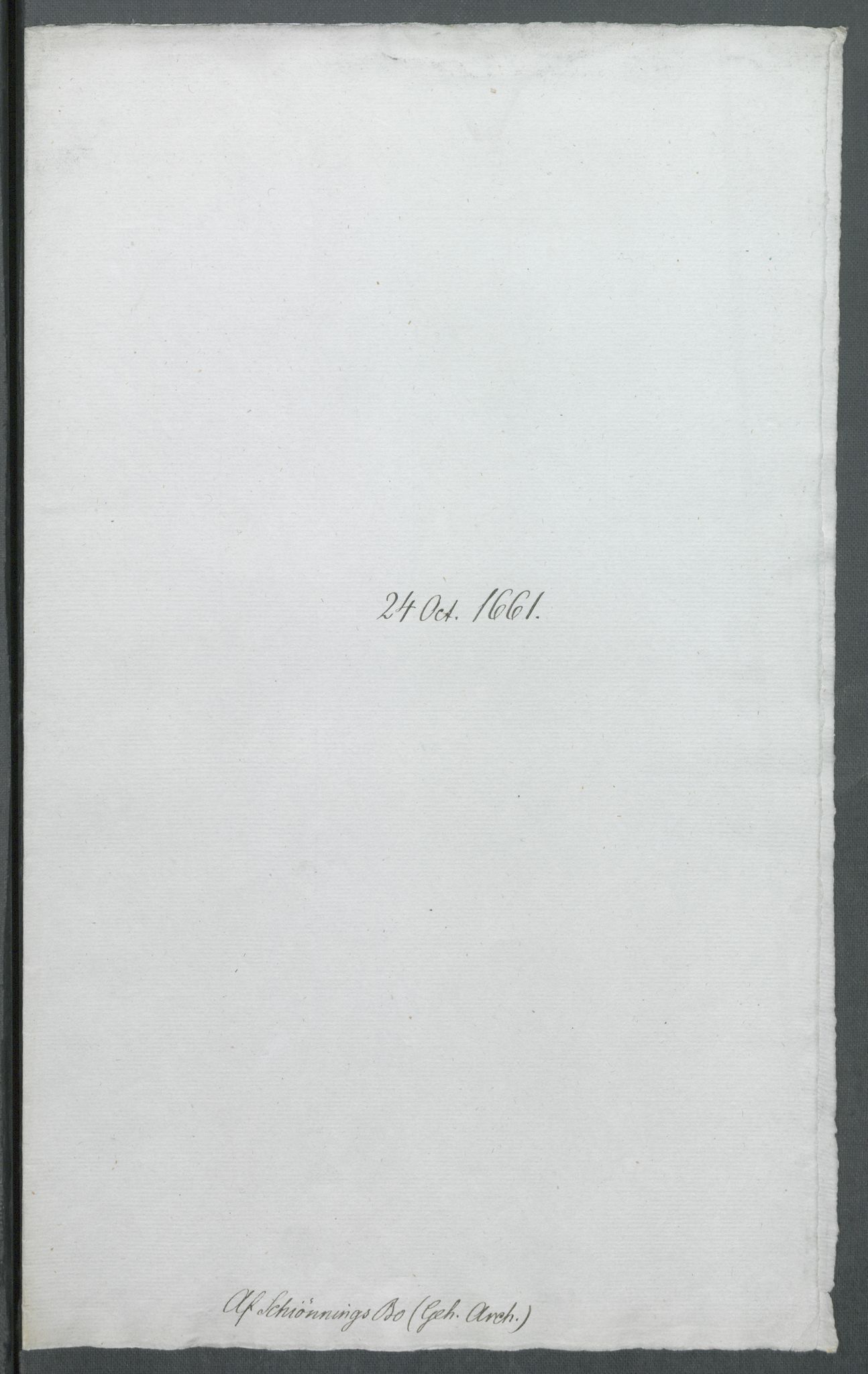 Riksarkivets diplomsamling, RA/EA-5965/F02/L0169: Dokumenter, 1661-1663, p. 72