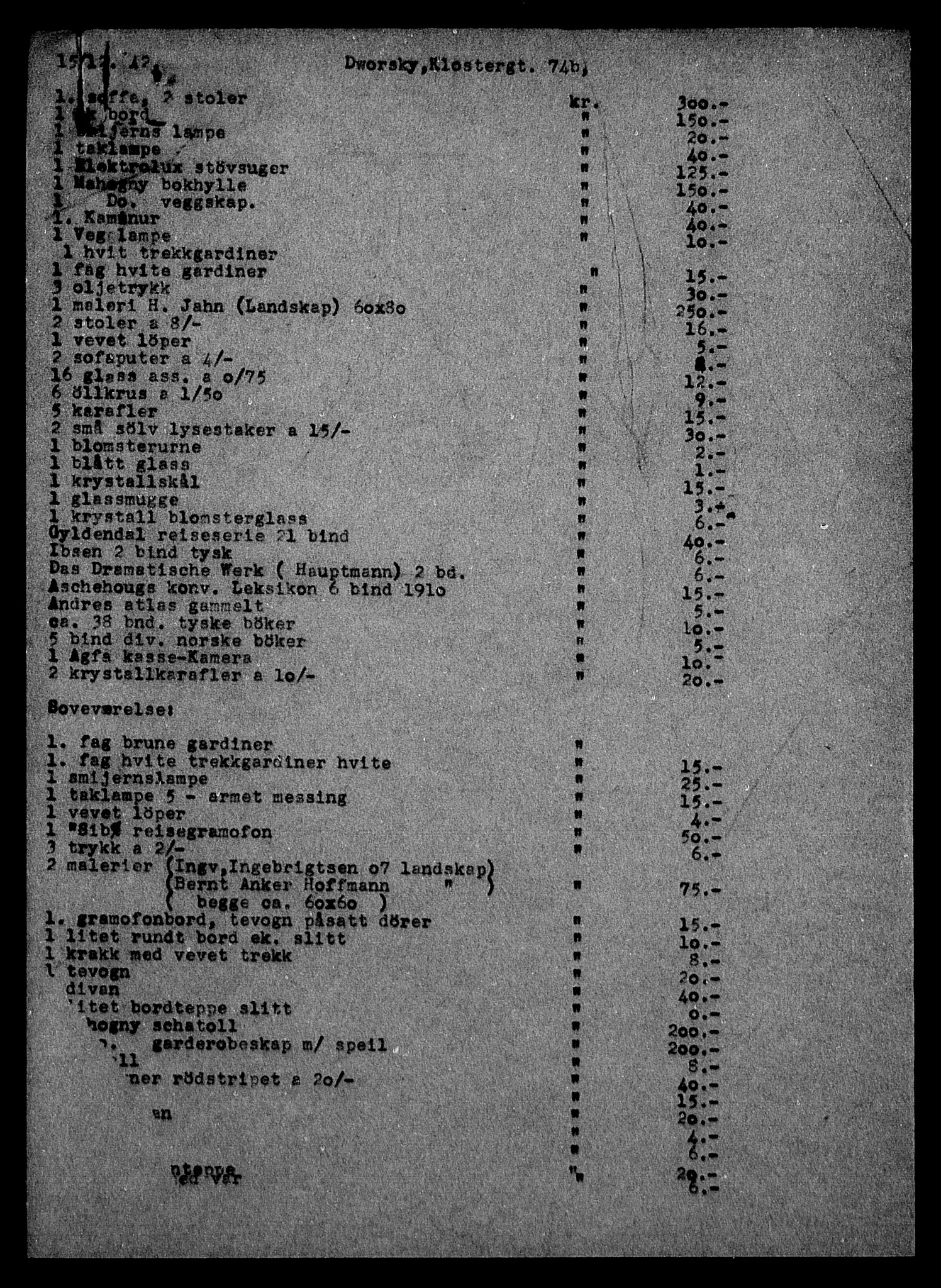 Justisdepartementet, Tilbakeføringskontoret for inndratte formuer, RA/S-1564/H/Hc/Hca/L0894: --, 1945-1947, p. 235