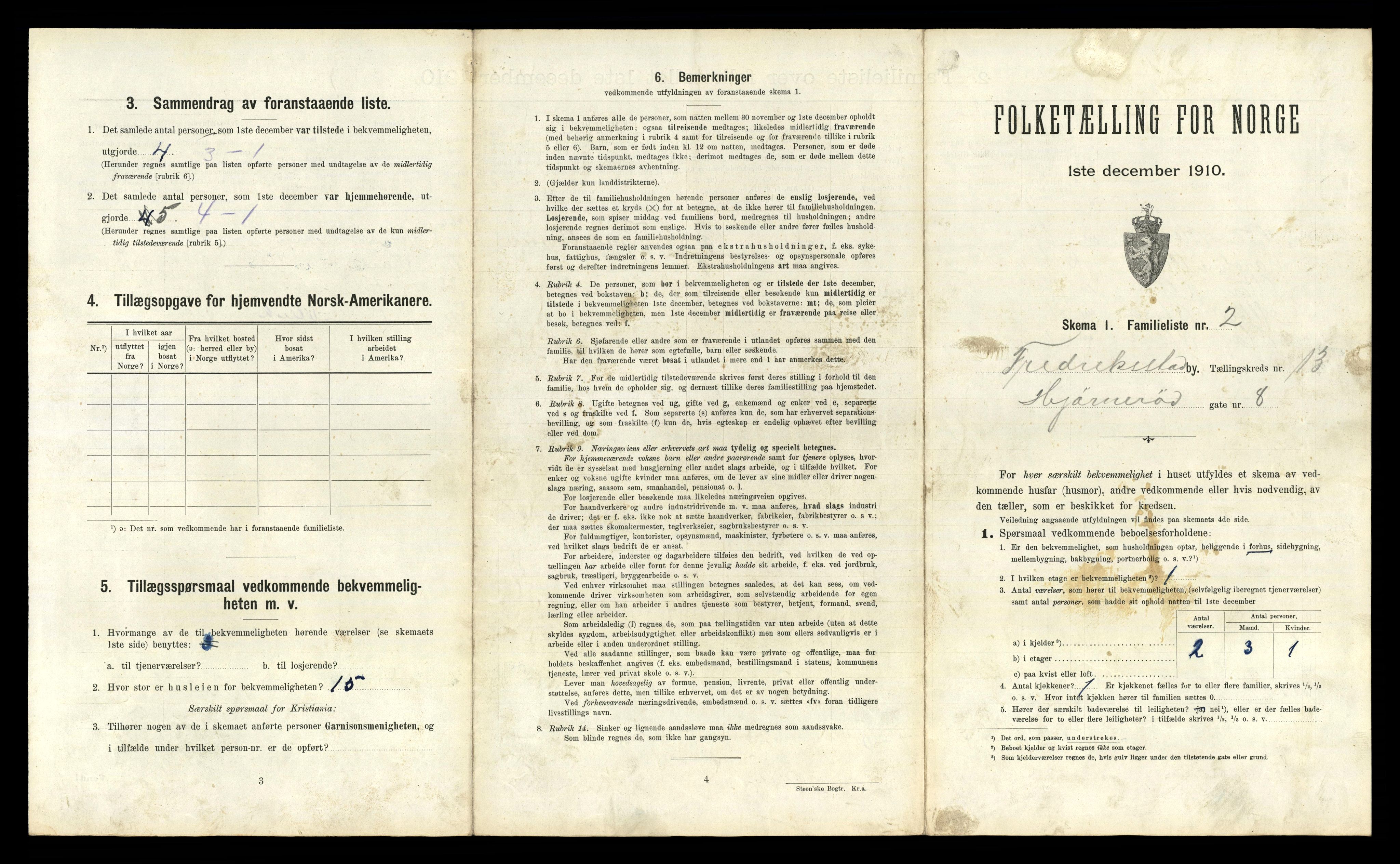 RA, 1910 census for Fredrikstad, 1910, p. 8000