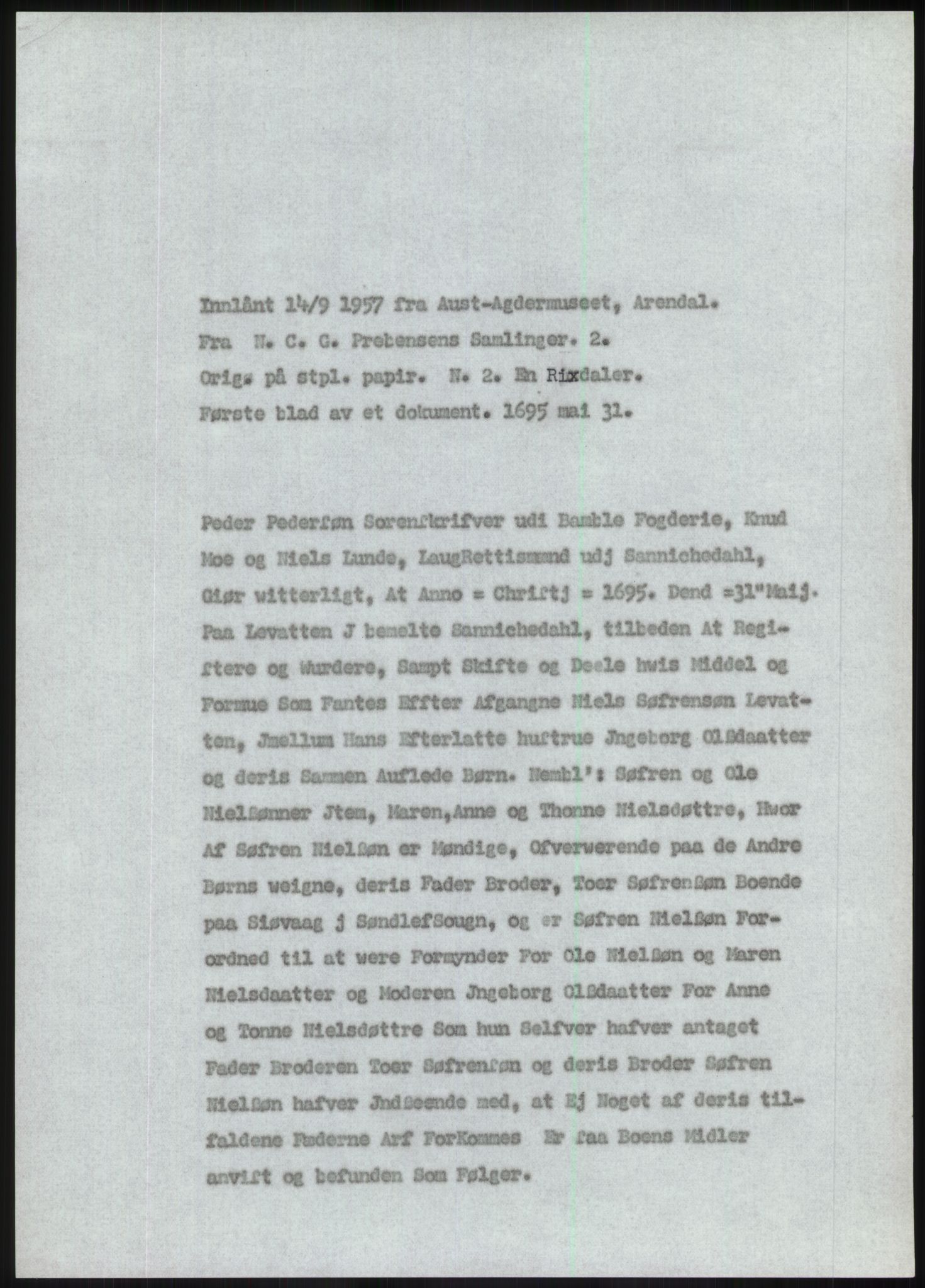 Samlinger til kildeutgivelse, Diplomavskriftsamlingen, AV/RA-EA-4053/H/Ha, p. 63