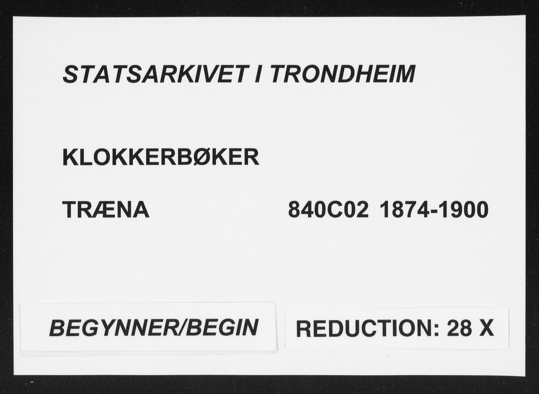 Ministerialprotokoller, klokkerbøker og fødselsregistre - Nordland, SAT/A-1459/840/L0582: Parish register (copy) no. 840C02, 1874-1900