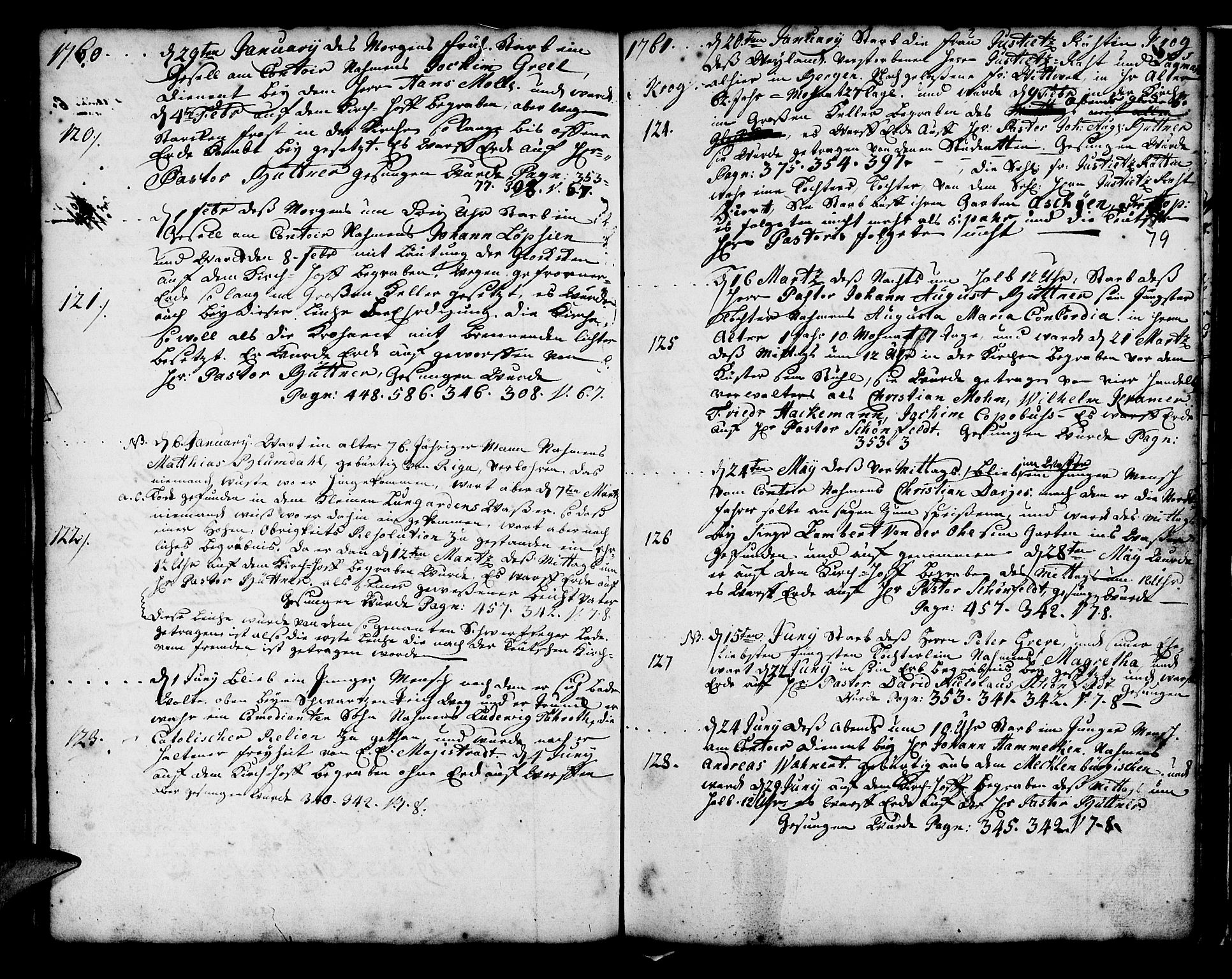 Mariakirken Sokneprestembete, AV/SAB-A-76901/H/Haa/L0001: Parish register (official) no. A 1, 1740-1784, p. 79