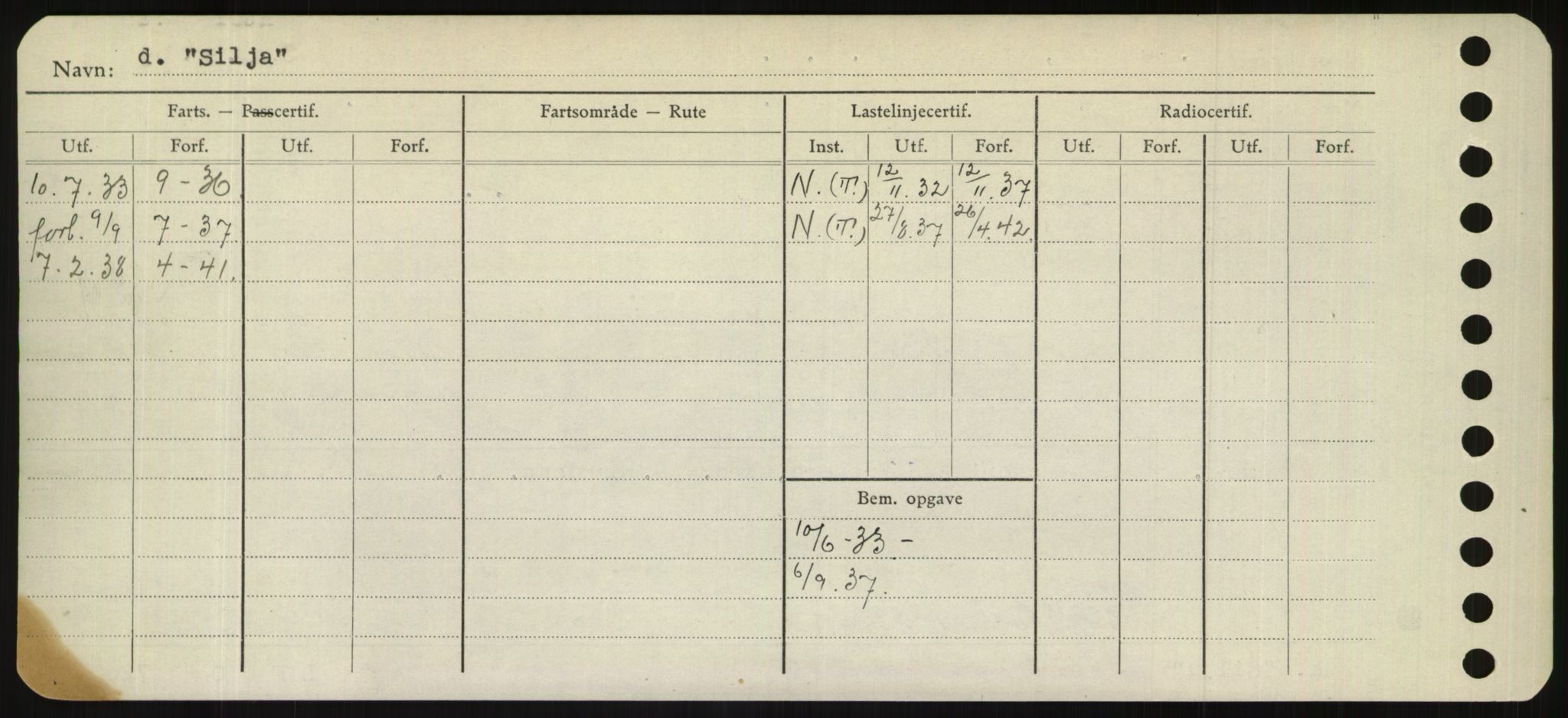 Sjøfartsdirektoratet med forløpere, Skipsmålingen, AV/RA-S-1627/H/Hd/L0033: Fartøy, Sevi-Sjø, p. 146