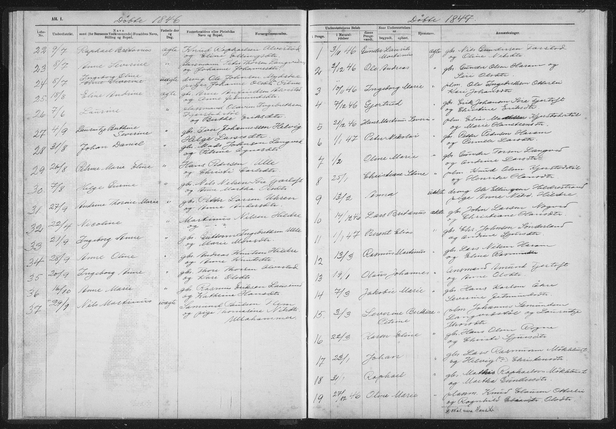 Ministerialprotokoller, klokkerbøker og fødselsregistre - Møre og Romsdal, SAT/A-1454/536/L0514: Parish register (official) no. 536D01, 1840-1875, p. 28