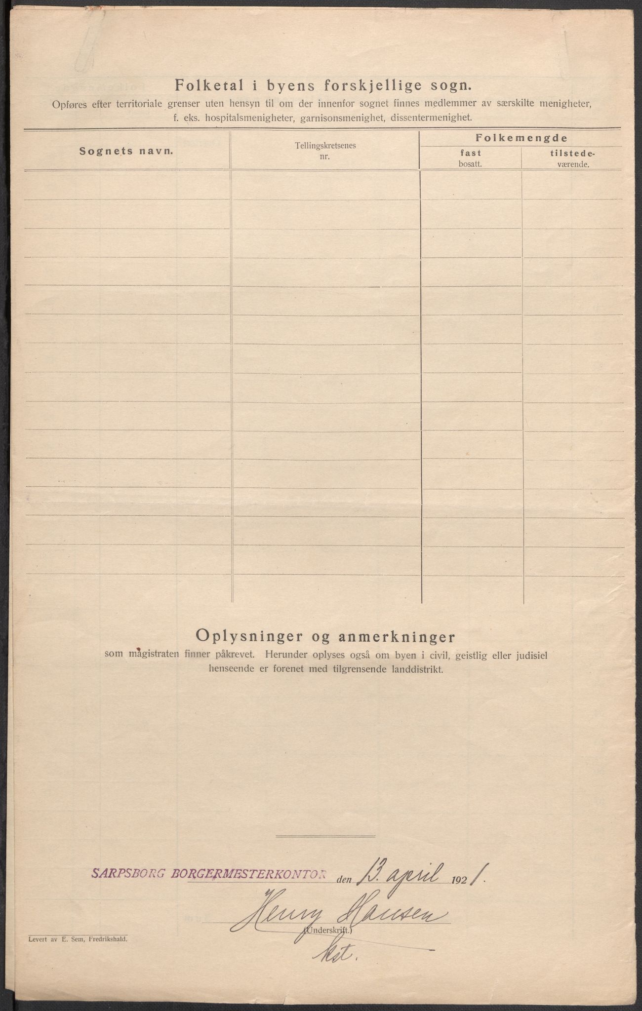 SAO, 1920 census for Sarpsborg, 1920, p. 3