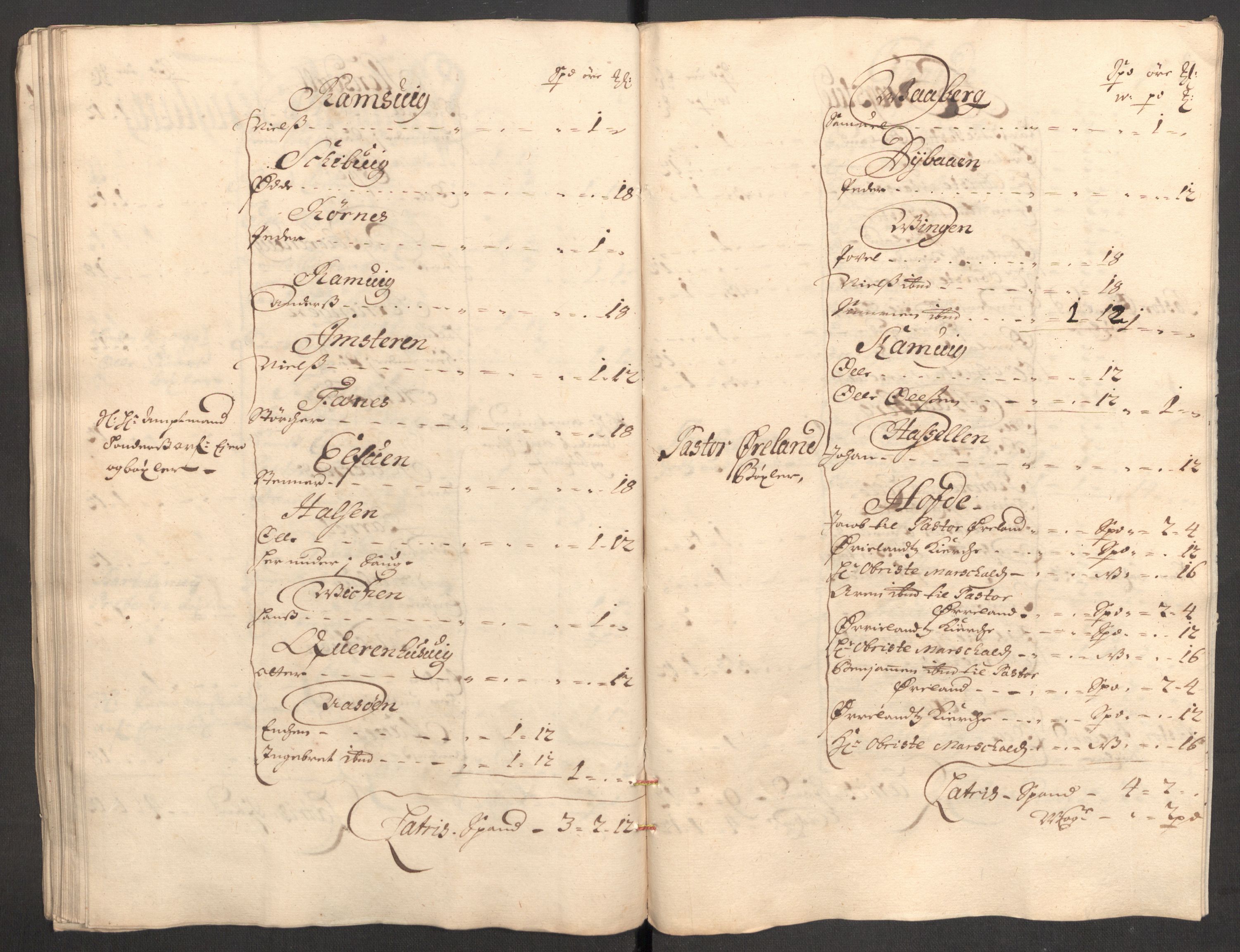 Rentekammeret inntil 1814, Reviderte regnskaper, Fogderegnskap, AV/RA-EA-4092/R57/L3856: Fogderegnskap Fosen, 1704-1705, p. 108