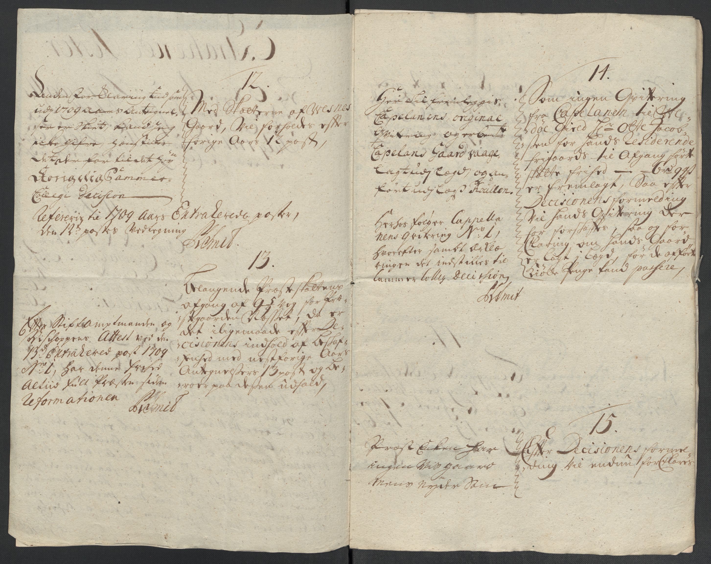 Rentekammeret inntil 1814, Reviderte regnskaper, Fogderegnskap, AV/RA-EA-4092/R55/L3659: Fogderegnskap Romsdal, 1709-1710, p. 466