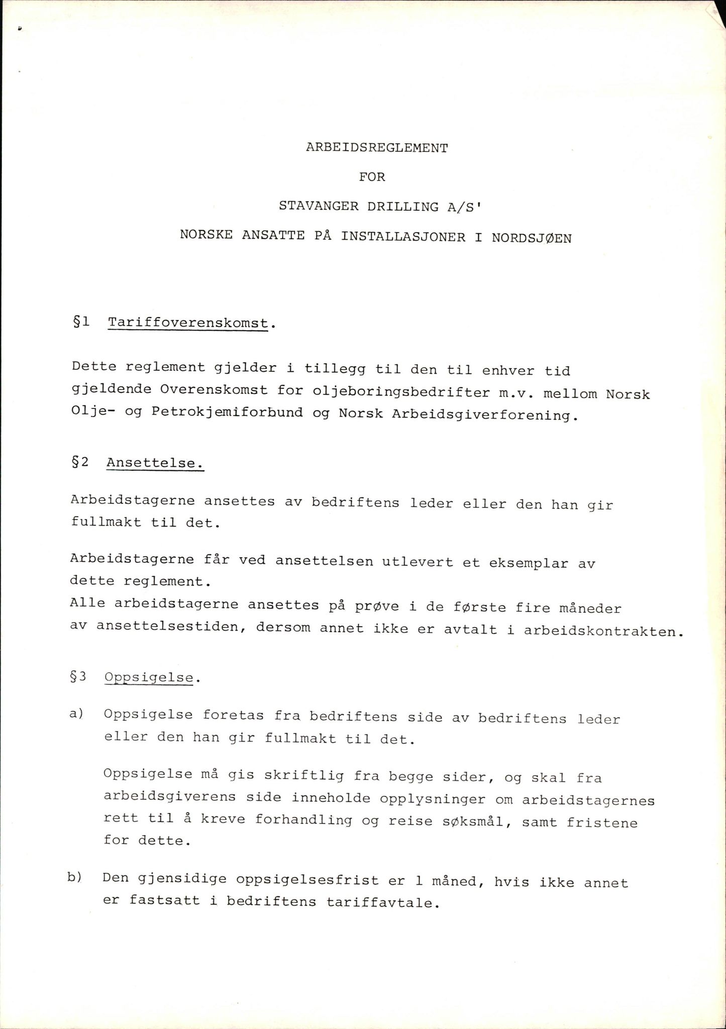 Pa 1503 - Stavanger Drilling AS, AV/SAST-A-101906/2/E/Ea/Eaa/L0004: Sak  og korrespondanse, 1980-1985