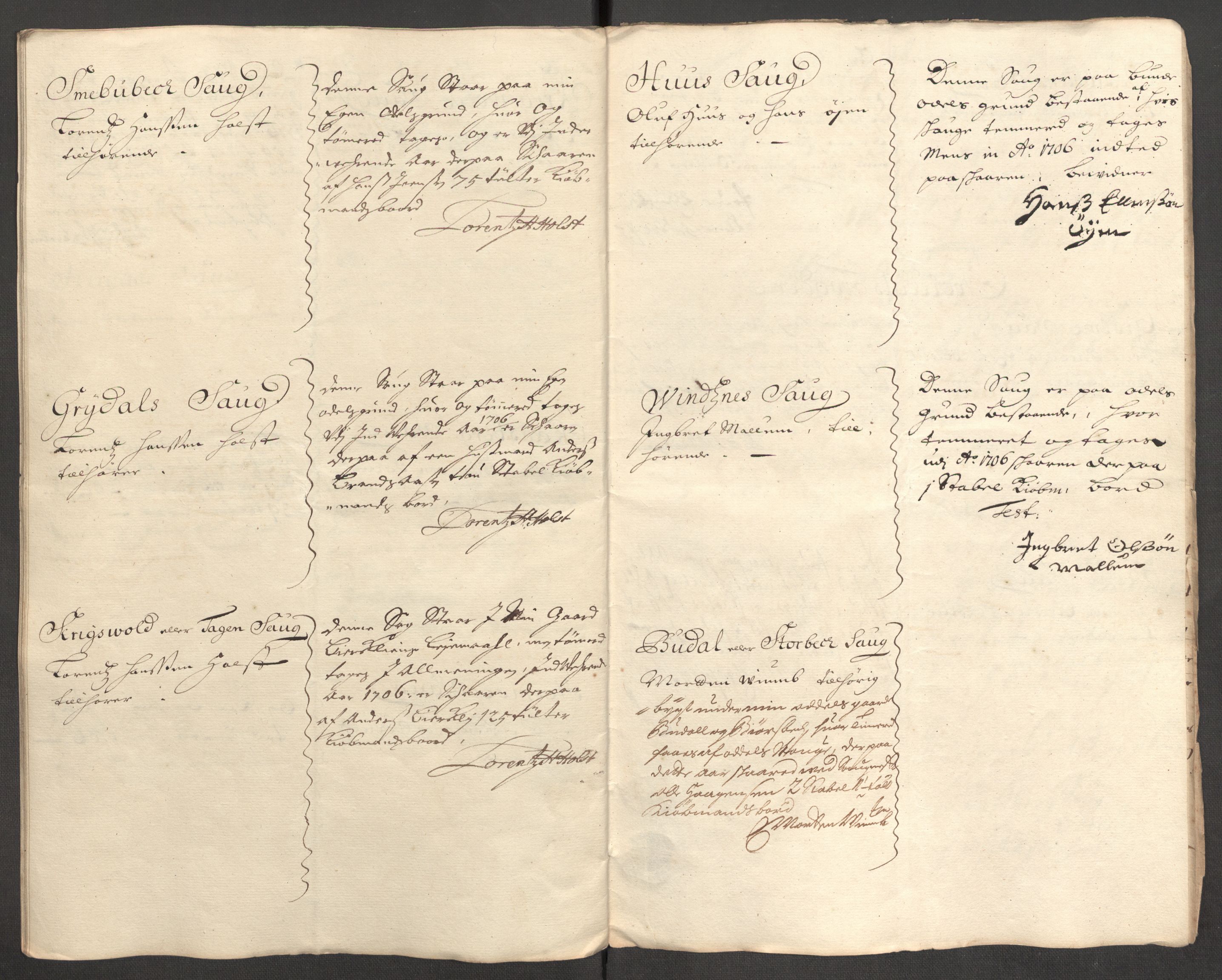 Rentekammeret inntil 1814, Reviderte regnskaper, Fogderegnskap, AV/RA-EA-4092/R60/L3956: Fogderegnskap Orkdal og Gauldal, 1706, p. 277