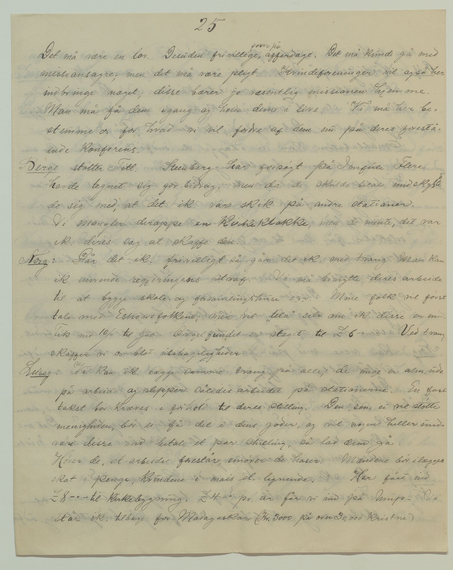 Det Norske Misjonsselskap - hovedadministrasjonen, VID/MA-A-1045/D/Da/Daa/L0040/0007: Konferansereferat og årsberetninger / Konferansereferat fra Sør-Afrika., 1894, p. 25