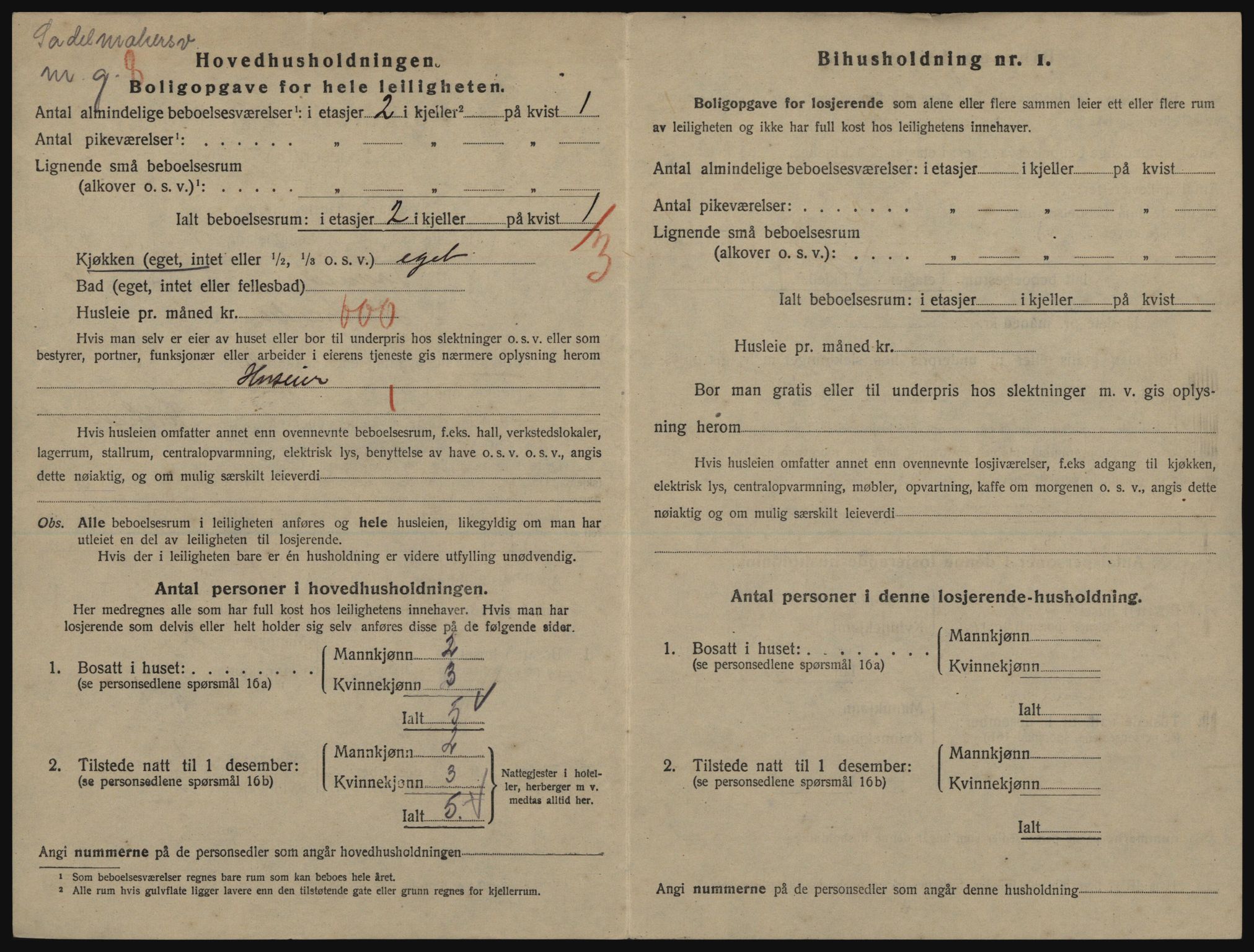 SATØ, 1920 census for Tromsø, 1920, p. 4066