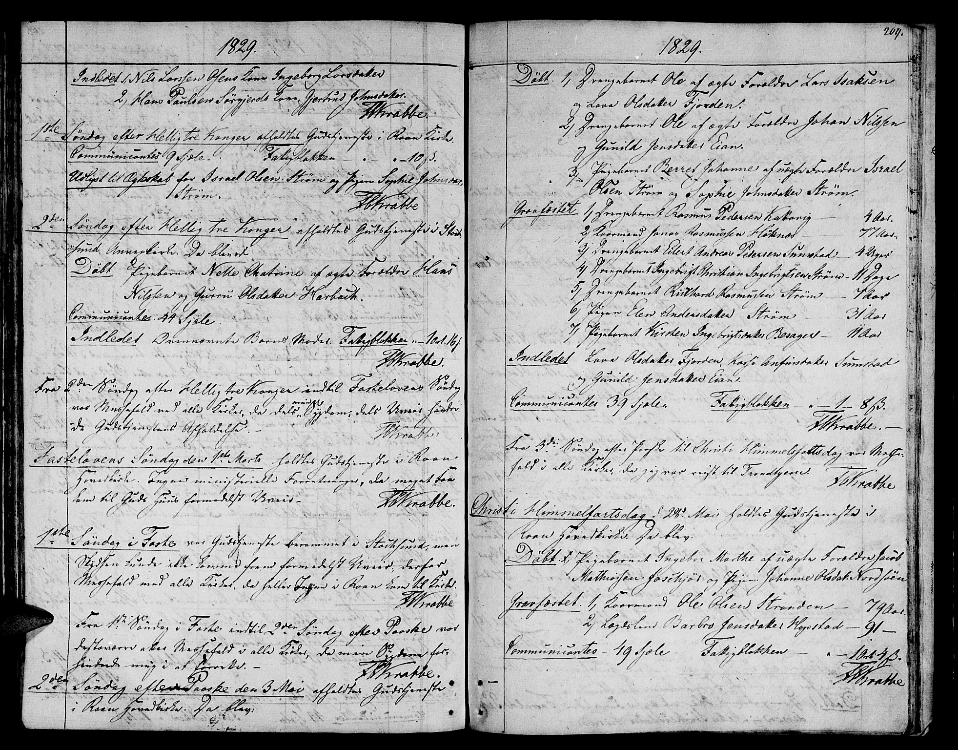 Ministerialprotokoller, klokkerbøker og fødselsregistre - Sør-Trøndelag, SAT/A-1456/657/L0701: Parish register (official) no. 657A02, 1802-1831, p. 209